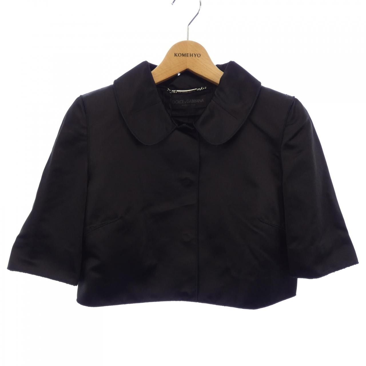 Dolce & Gabbana Dolce & Gabbana Dolce&Gabbana Silk Jacket Textile Outerwear DUTY FREE for USA Size ONE SIZE - 1 Thumbnail
