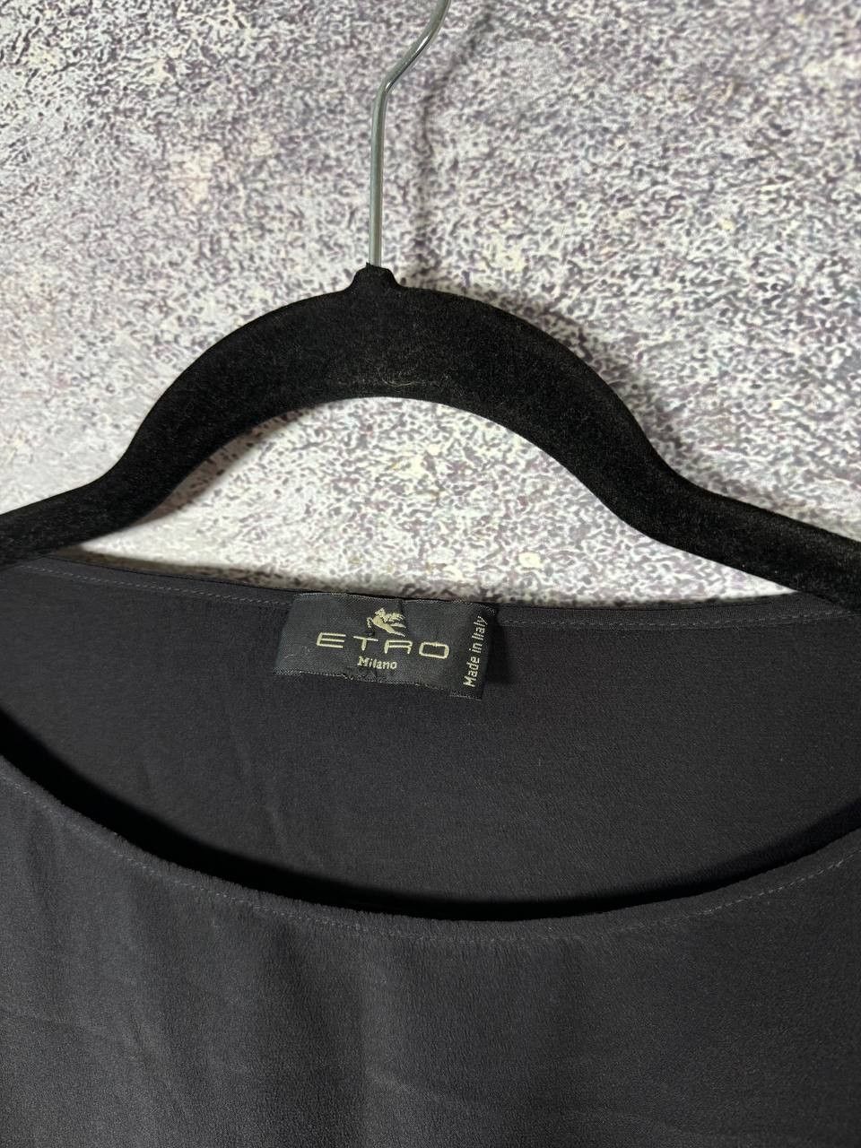 Etro × Vintage Vintage ETRO Silk Oversized Wide Sleeve Top Woman Medium Size M / US 6-8 / IT 42-44 - 5 Thumbnail