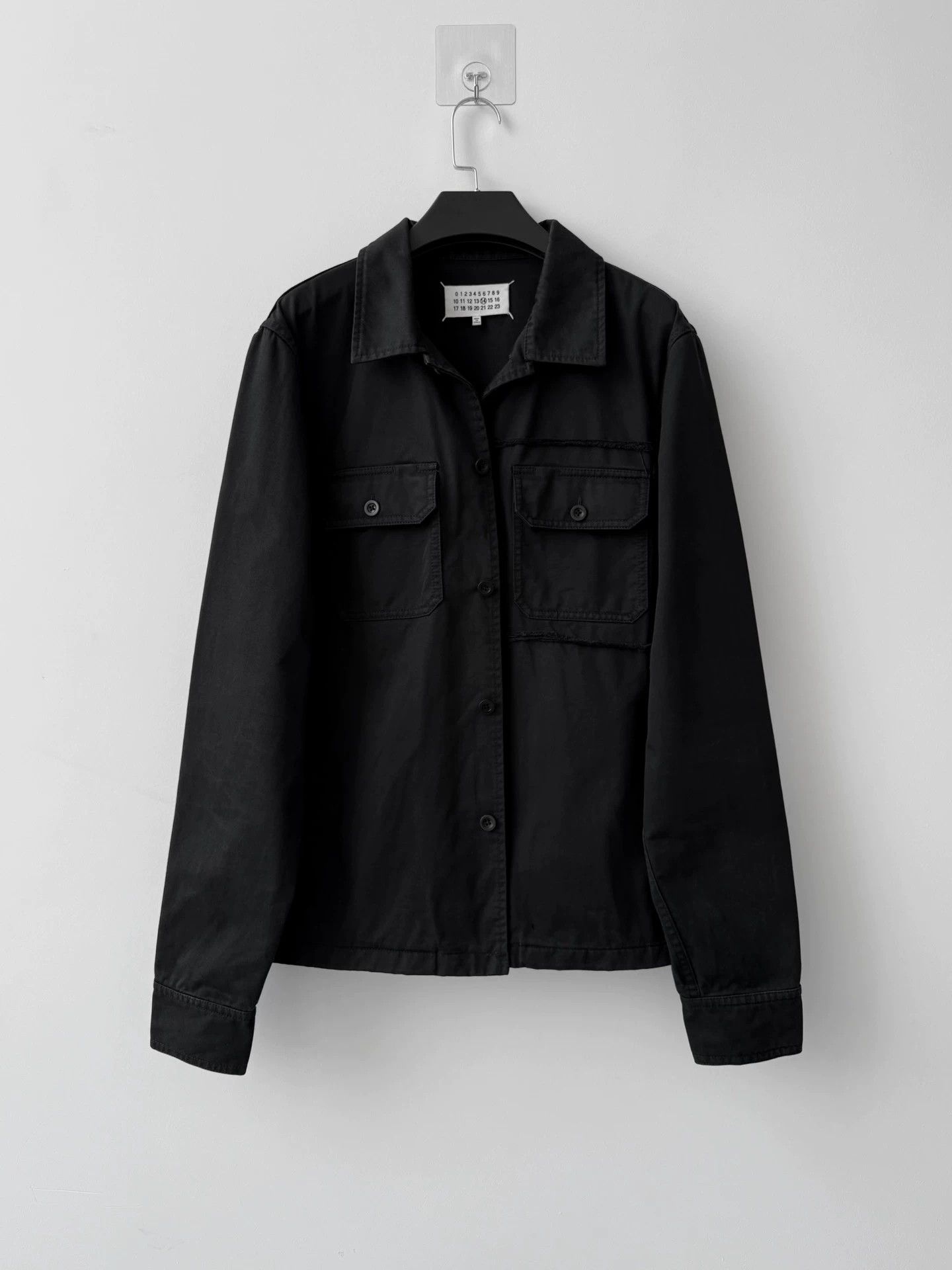 Maison Margiela Maison Margiela 19SS Frayed Denim Jkt 41 Black Size US L / EU 52-54 / 3 - 2 Thumbnail