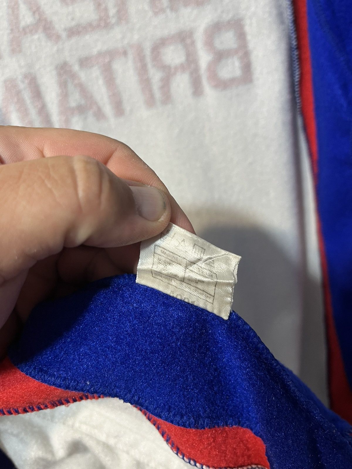 Nike × Vintage Vintage 80s Nike Atletics Track Jacket Team Great Britain Size US M / EU 48-50 / 2 - 12 Thumbnail