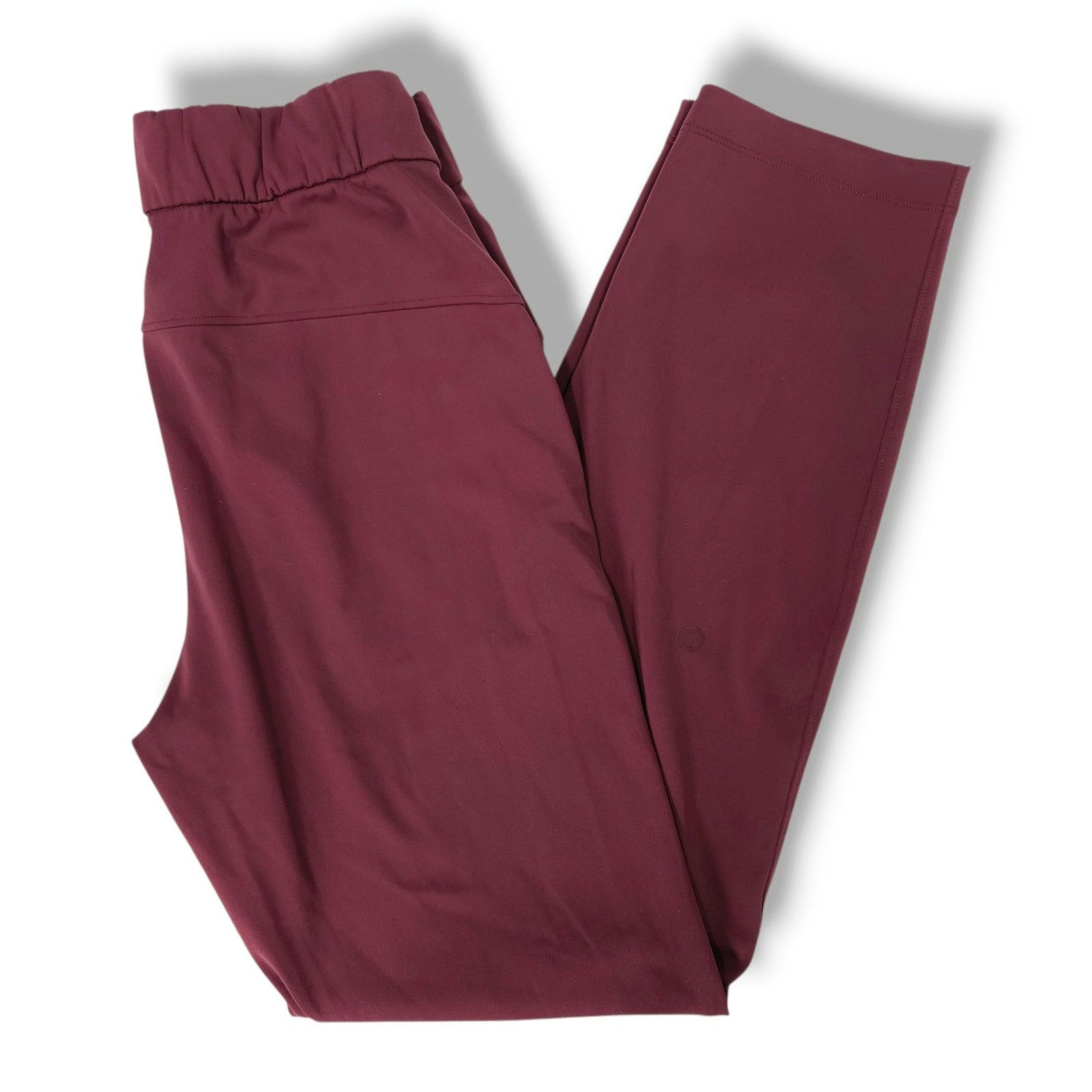Lululemon Lululemon On The Fly Pant Tapered Burgundy Redwood 2 Size 26" / US 2 / IT 38 - 2 Thumbnail