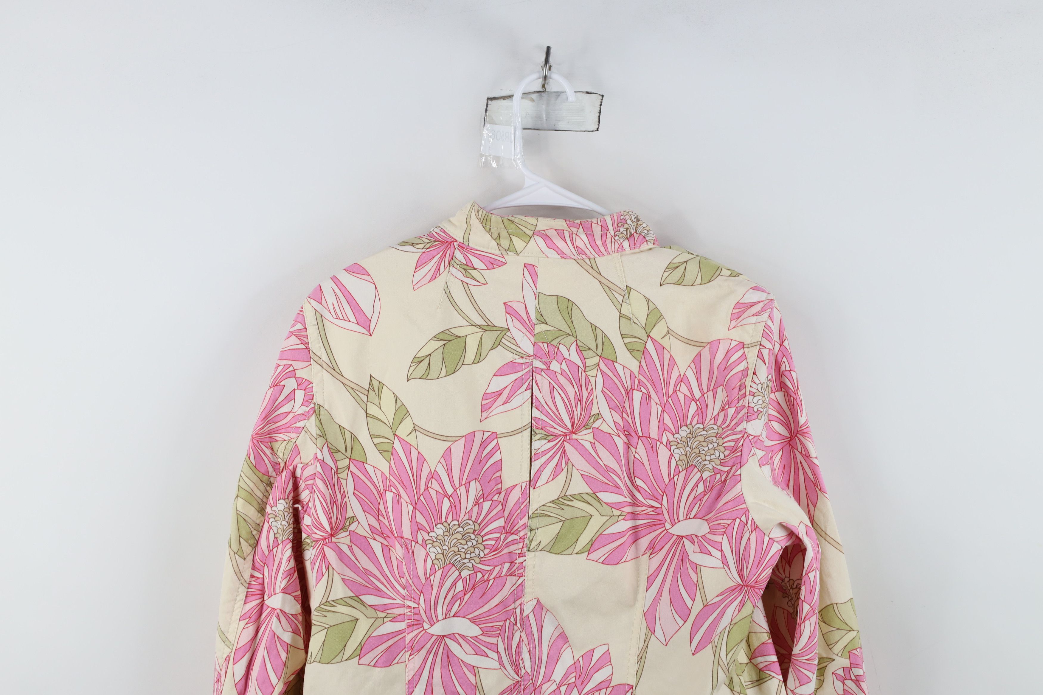 Tommy Hilfiger Vintage Y2K Tommy Hilfiger Flower Kimono Style Jacket Size L / US 10 / IT 46 - 14 Thumbnail