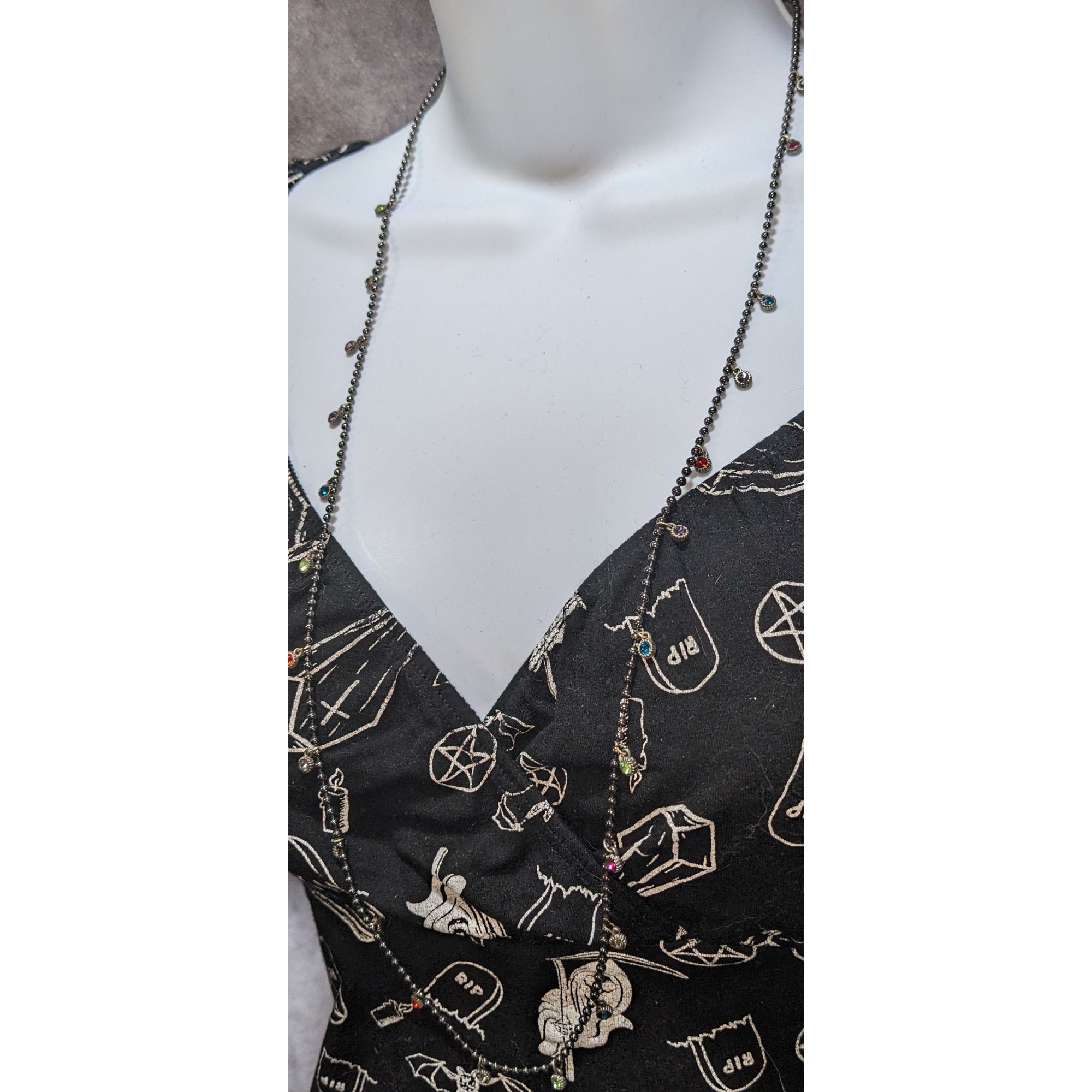 American Eagle Outfitters American Eagle Outfitters Rainbow Gem Charm Necklace Size ONE SIZE - 5 Thumbnail