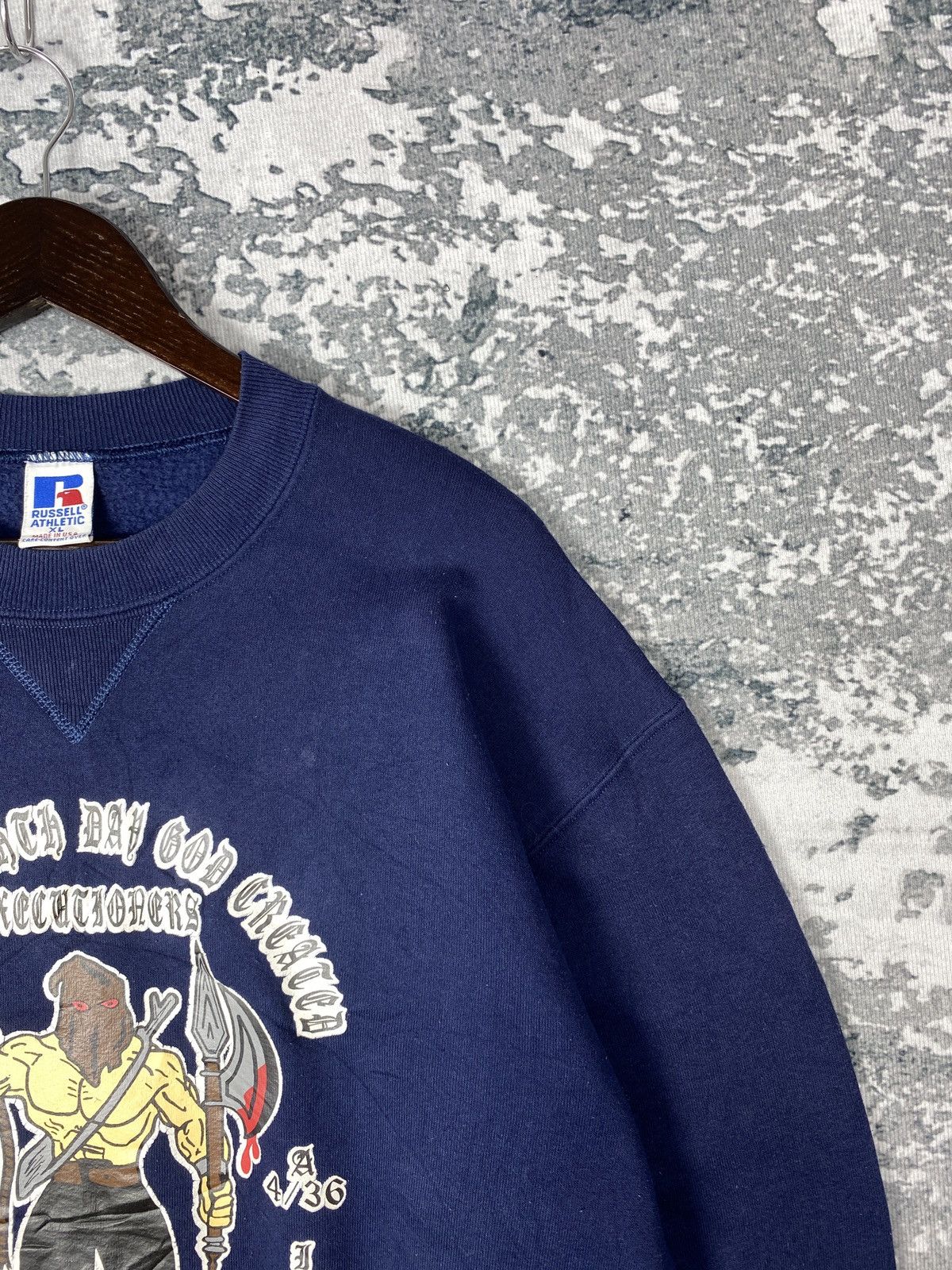 Russell Athletic × Vintage Vintage Russell Athletic Sweatshirts Size US XL / EU 56 / 4 - 3 Thumbnail