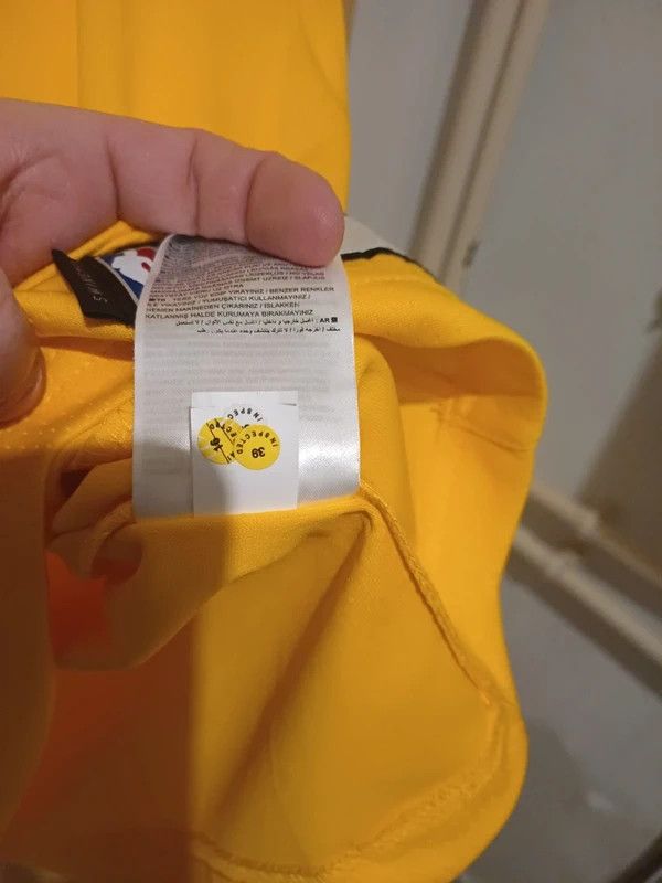 Nike Nike Los Angeles Lakers Lonzo Ball Nba Basketball Jersey Size US L / EU 52-54 / 3 - 9 Thumbnail