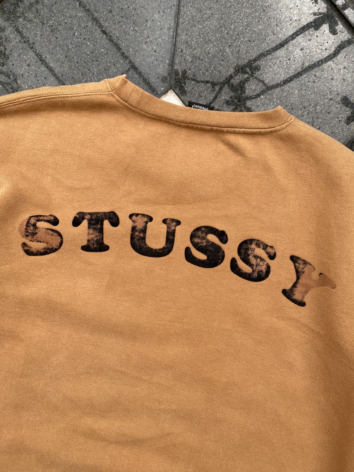Stussy × Vintage 90S STUSSY Y2K BAGGY RARE MULTI LOGO 80S RETRO SWEATSHIRT Size US M / EU 48-50 / 2 - 6 Thumbnail