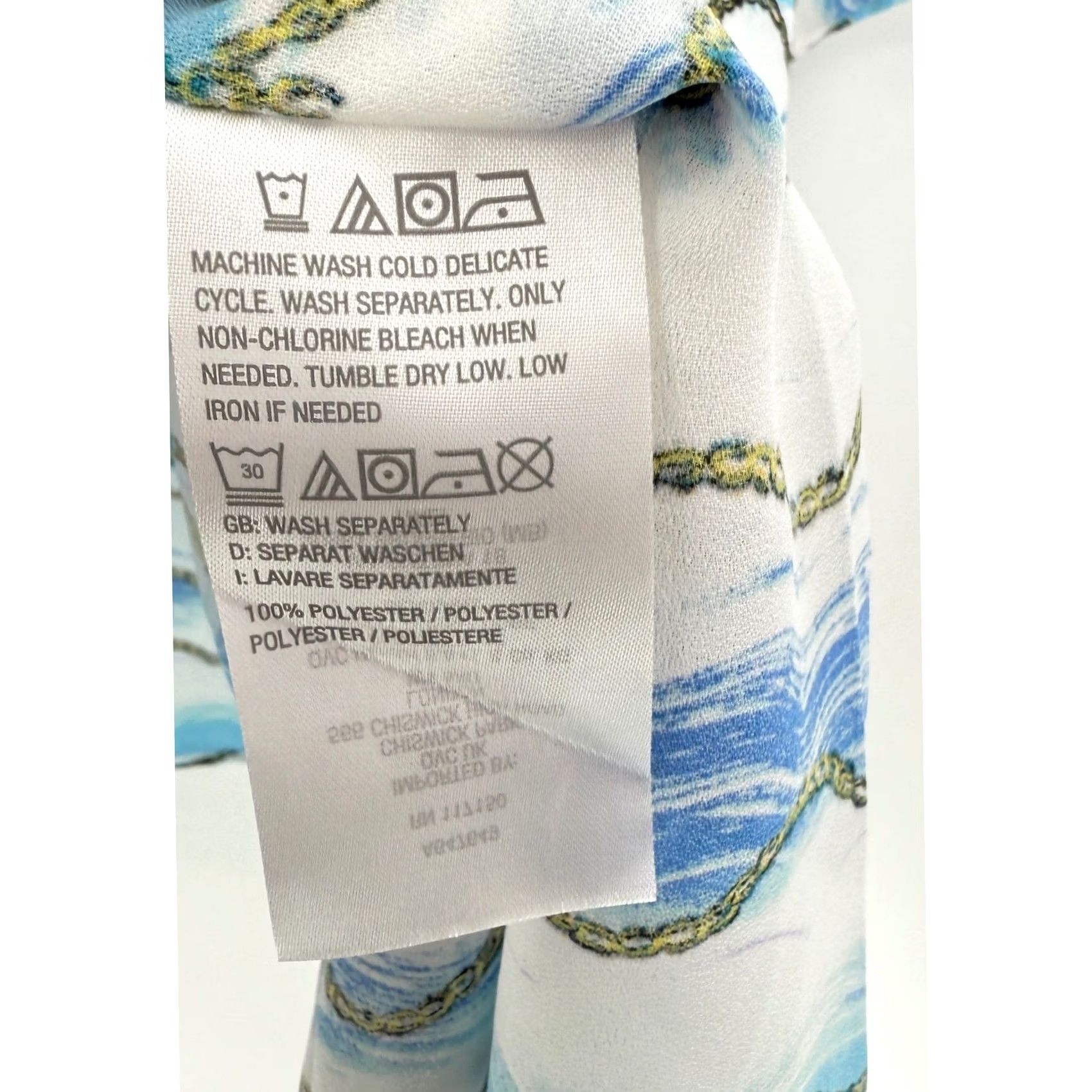 Quacker Factory Quacker Factory Plus Size Beach Print Swim Cover Up Top Size XXL / US 16-18 / IT 52-54 - 7 Thumbnail