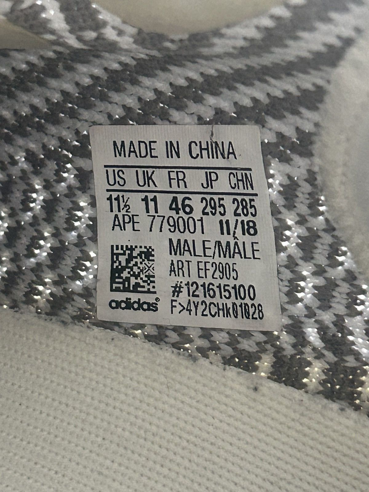 Yeezy Adidas Yeezy Boost 350 V2 Static (Non Reflective) Size 11.5 Size US 11.5 / EU 44-45 - 6 Thumbnail