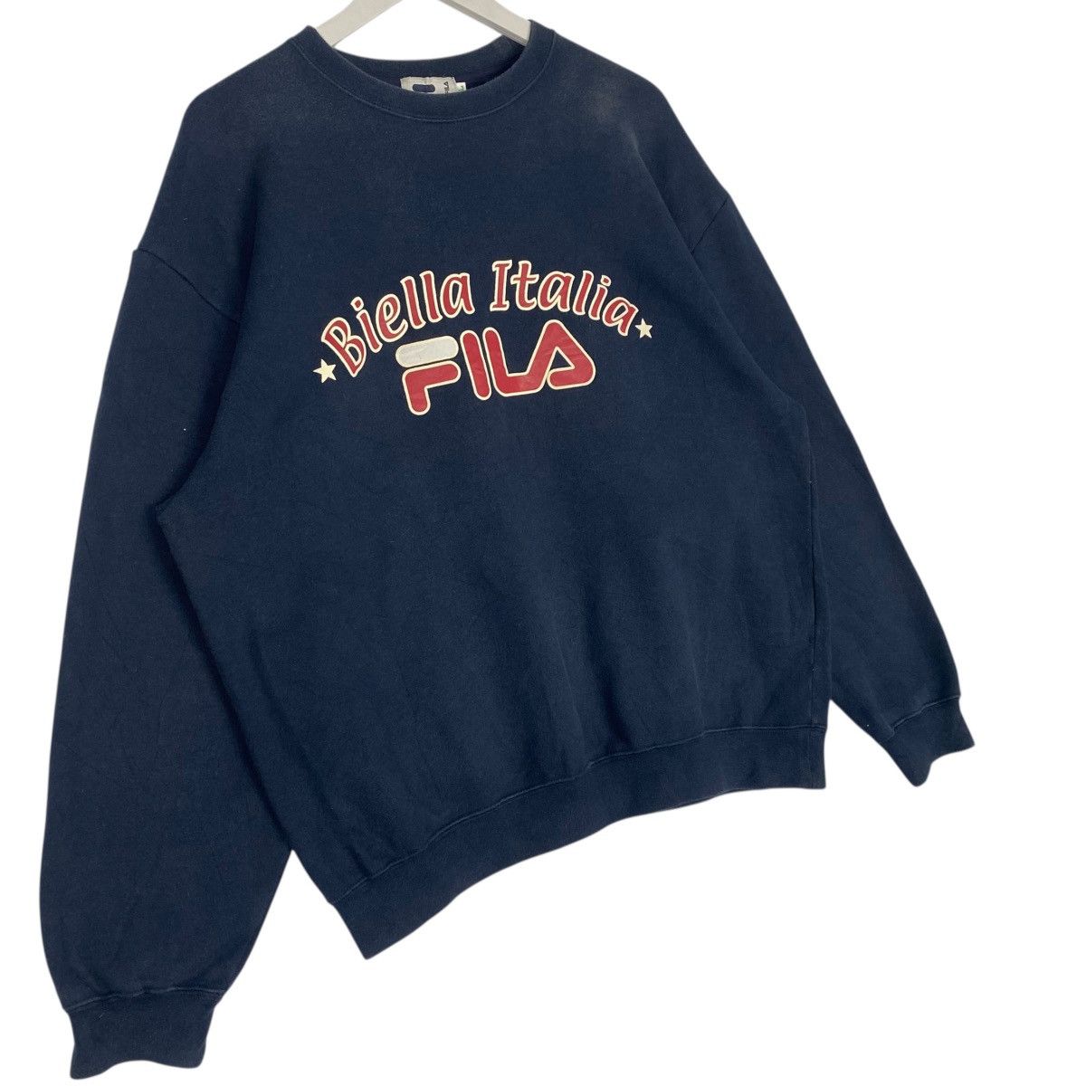 Other Vintage Fila Crewneck Sweathirt NavyBlue Pullover Size L Size US L / EU 52-54 / 3 - 3 Thumbnail