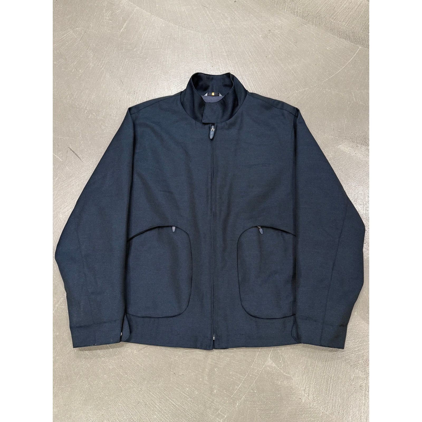 Mandarina Duck 1990s Mandarina Duck egg cell zip-up jacket Size US M / EU 48-50 / 2 - 1 Thumbnail