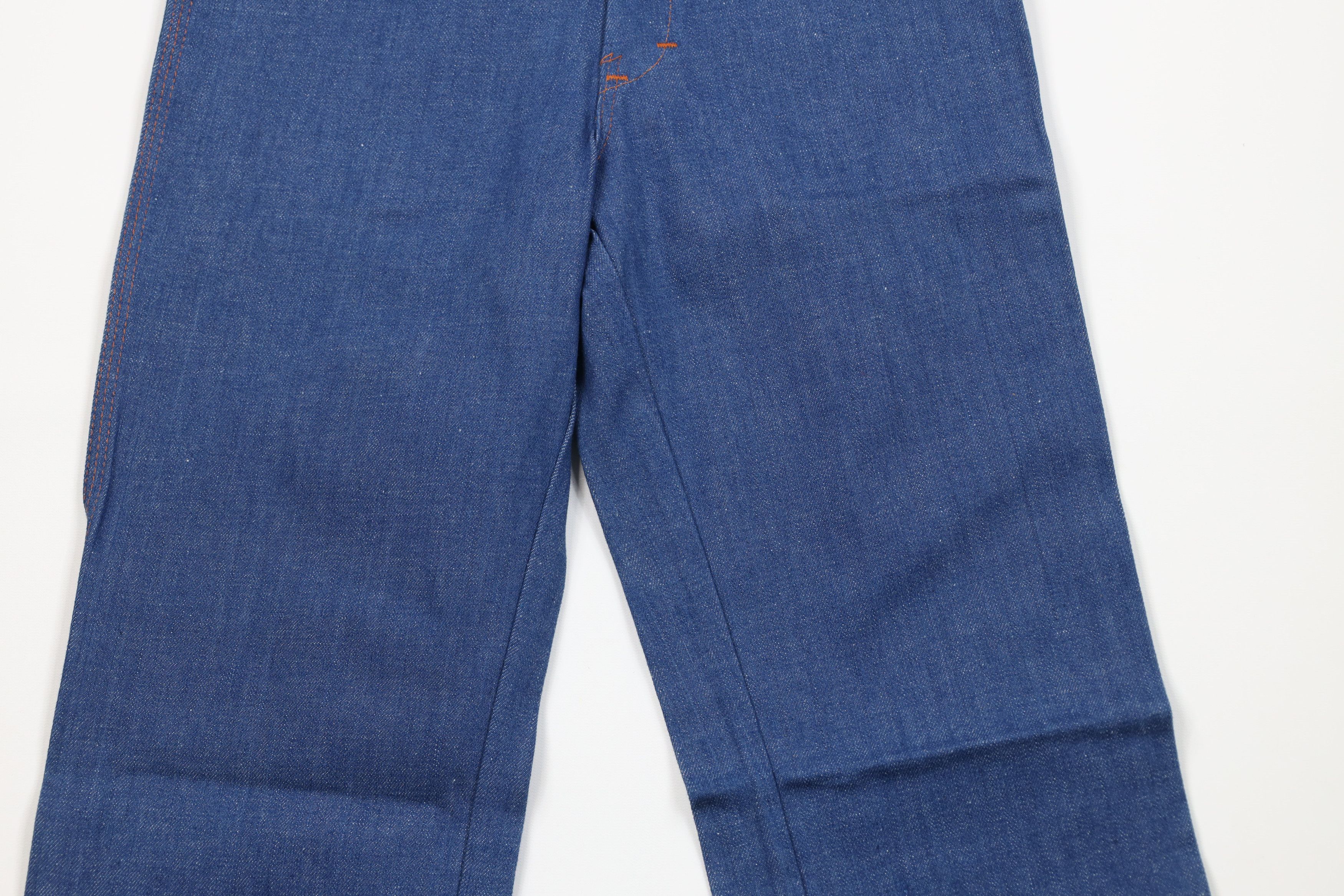 Vintage Deadstock Vintage 70s Streetwear Wide Leg Denim Jeans USA Size US 28 / EU 44 - 3 Thumbnail
