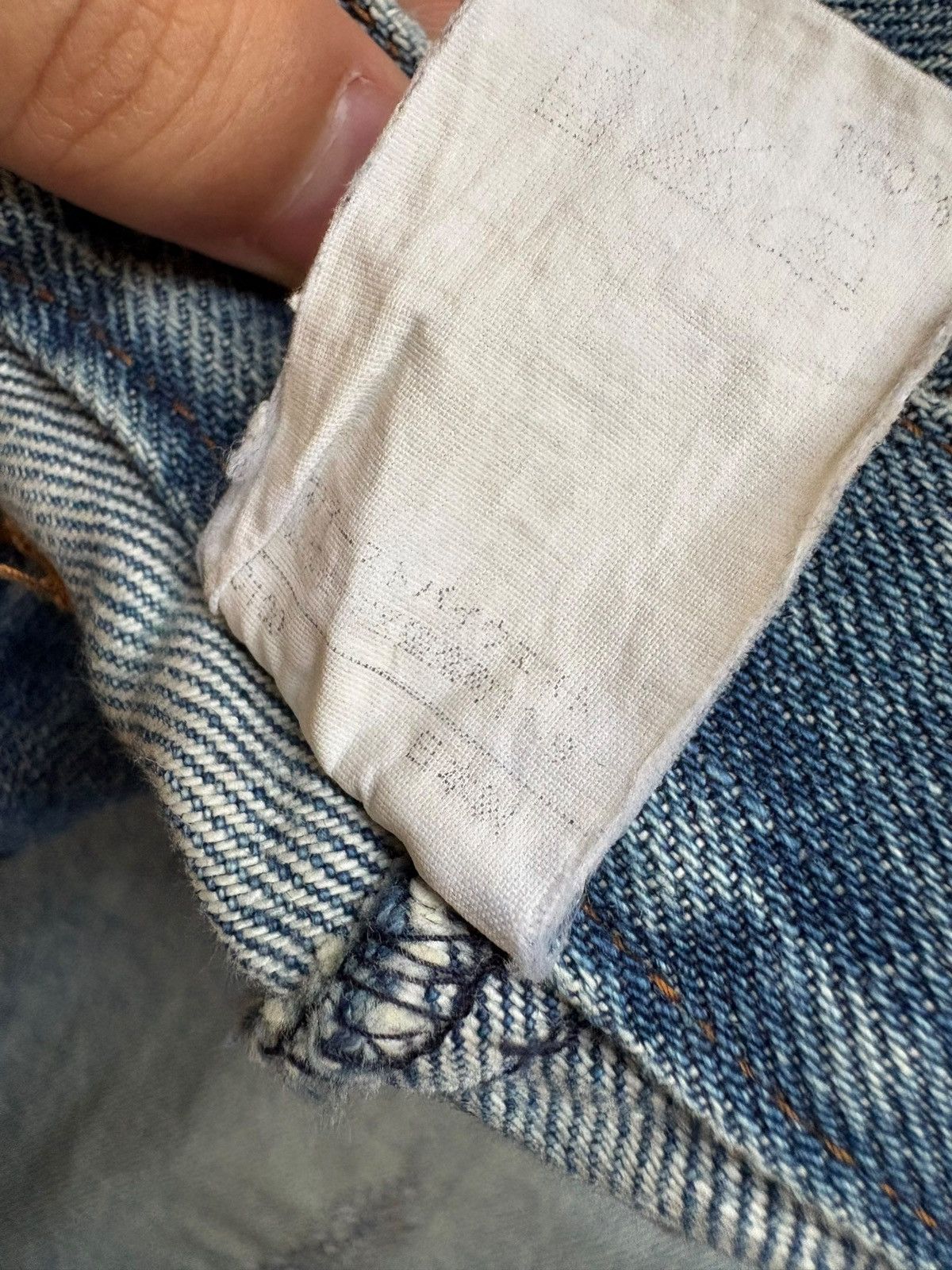 A.P.C. Vintage A.P.C. Button Fly Mud Wash Baker Pants Jeans Size US 28 / EU 44 - 10 Thumbnail