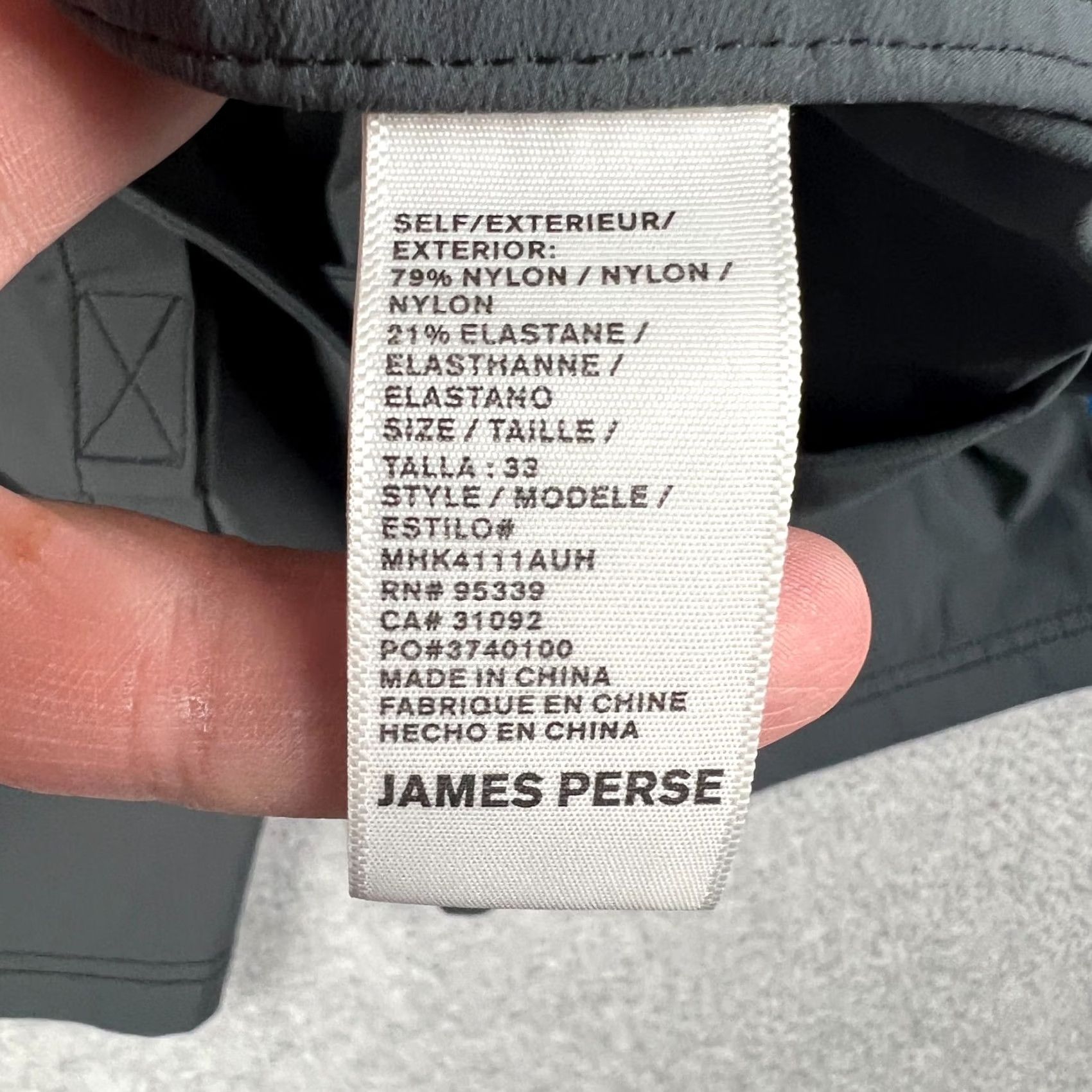 James Perse James Perse Board Shorts Mens Grey Stretch Drawstring Swim Hybrid 32 Size US 32 / EU 48 - 4 Thumbnail