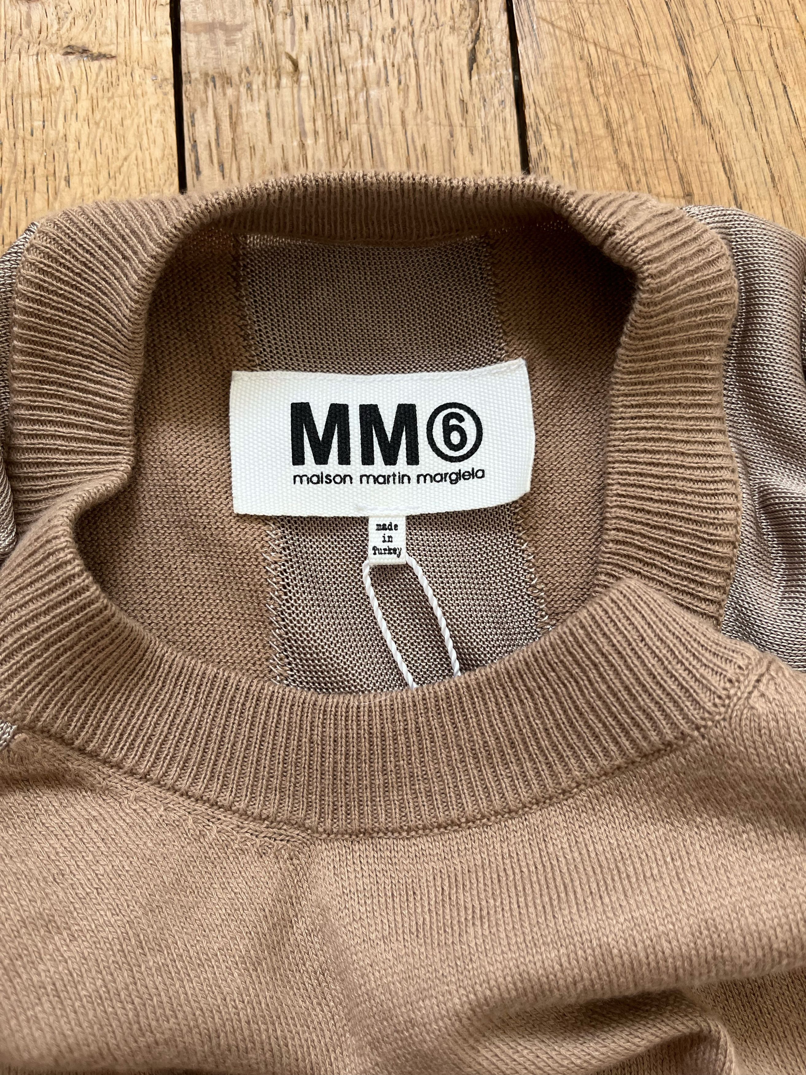 Maison Margiela MM6 Beige knit dress Size S / US 4 / IT 40 - 3 Thumbnail