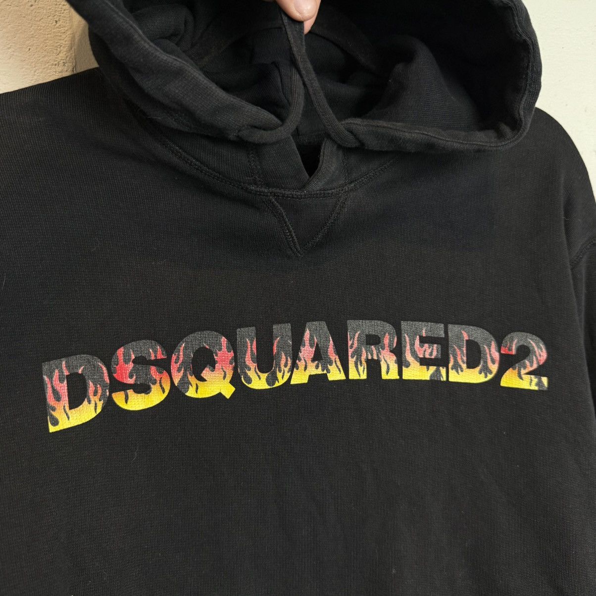 Dsquared2 Vintage Dsquared2 Hoodie Fire Size US S / EU 44-46 / 1 - 3 Thumbnail