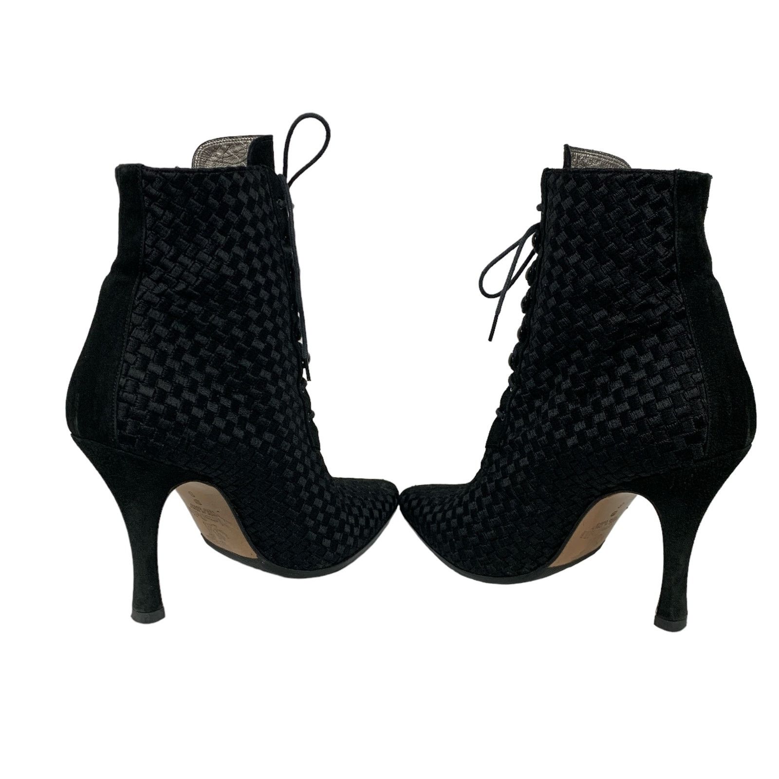 Vintage Vintage Marco Delli Womens Size 8 Black Pointed Heel Boots Size US 8 / IT 38 - 4 Thumbnail