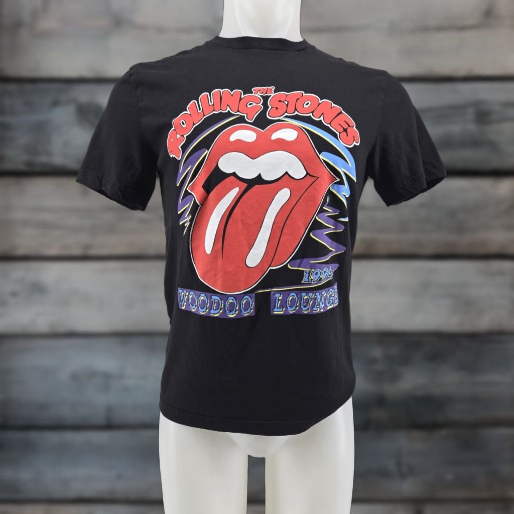 H&M VINTAGE Rolling Stones x H&M 94 Voodoo Lounge Front & Back Graphic Shirt SMALL Size US S / EU 44-46 / 1 - 1 Thumbnail