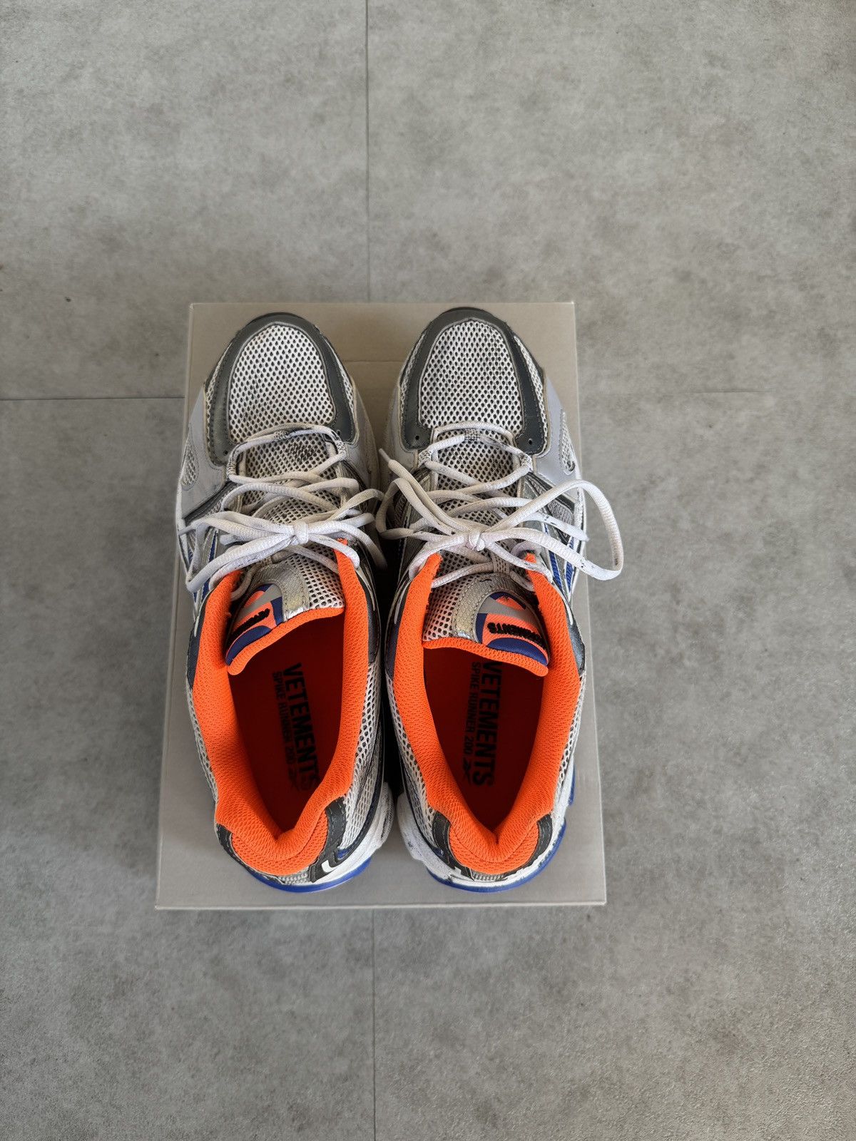 Vetements *RARE* DEMNA VETEMENTS X REEBOK SPIKE RUNNER 200 SNEAKERS Size US 10 / EU 43 - 13 Thumbnail