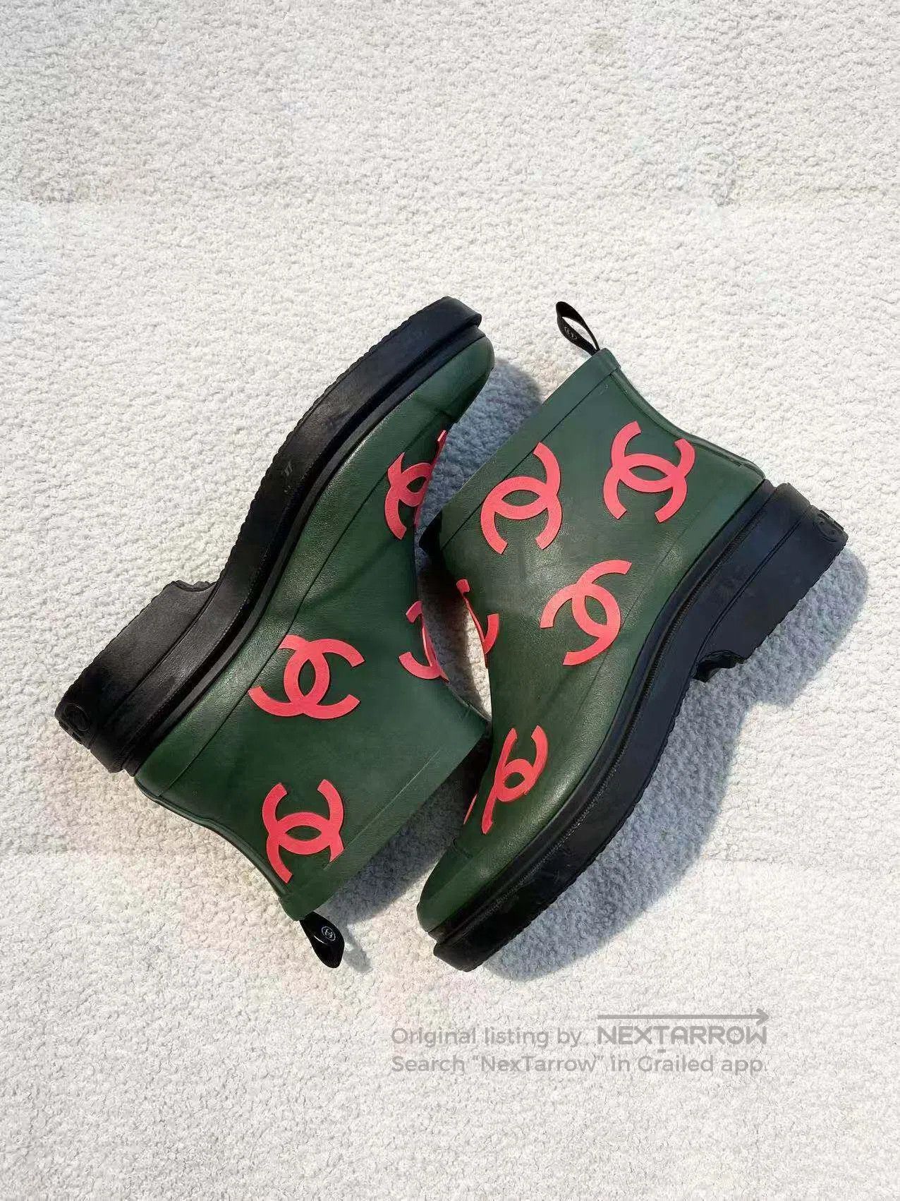 Chanel Chanel Double C full print boots| Size US 5.5 / IT 35.5 - 4 Thumbnail