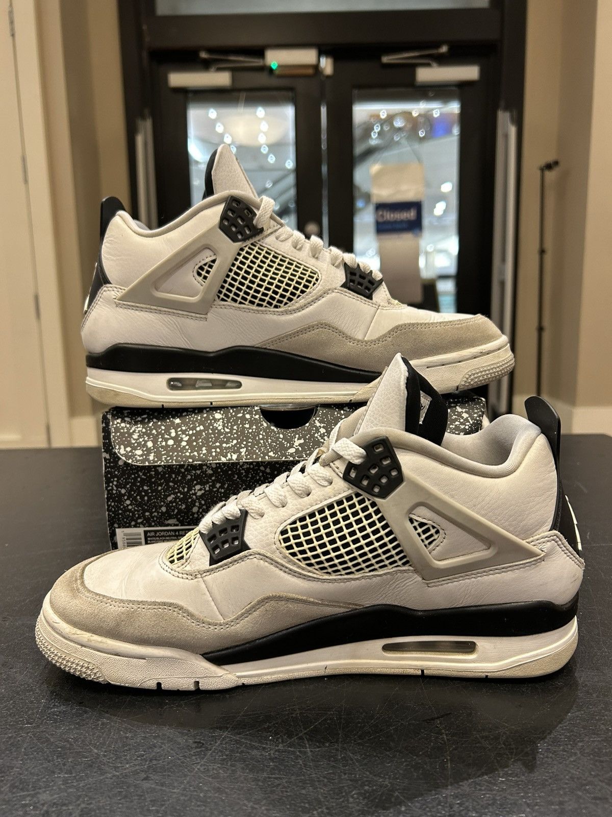 Jordan Brand Jordan 4 Retro ‘Military Black’ Size US 10.5 / EU 43-44 - 2 Thumbnail