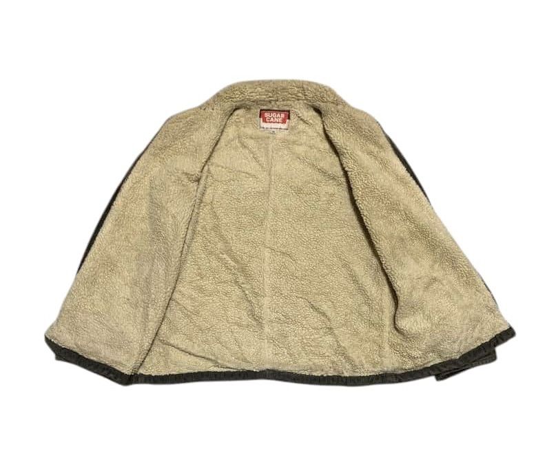Sugar Cane Trashed Vintage Sugar Canes Corduroy Jacket Zipper Ups Size US M / EU 48-50 / 2 - 4 Thumbnail