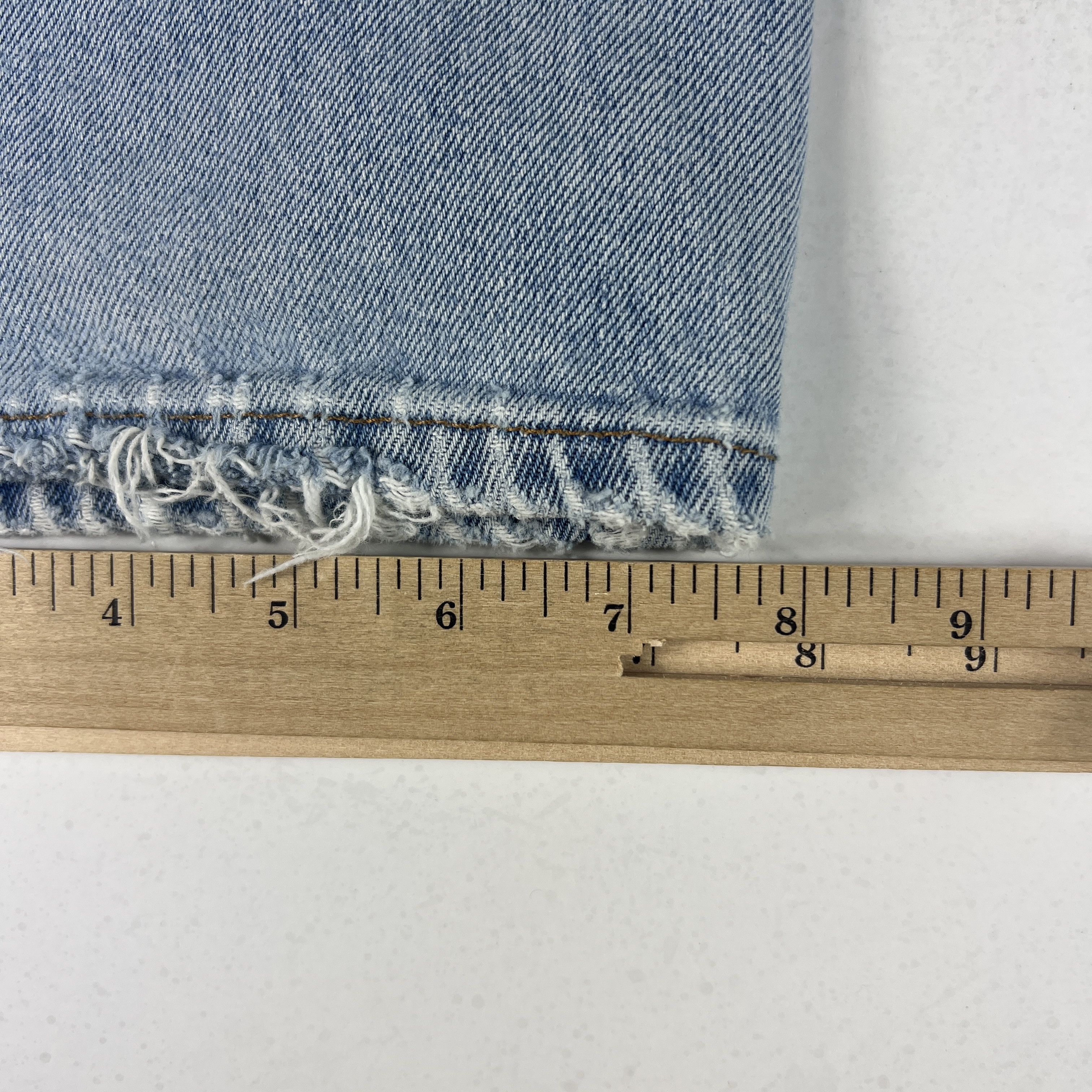 Levi's × Vintage Y2K Levi's Jeans 505 Straight Blue Faded Grunge Cotton Denim Size US 33 - 19 Thumbnail