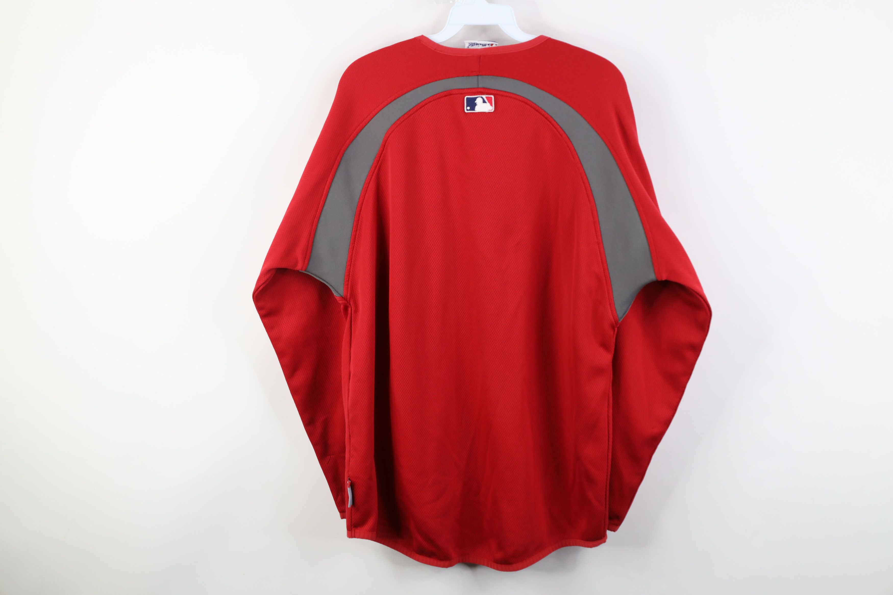 Majestic Vintage Majestic Therma Base Indians Thermal Sweatshirt Size US L / EU 52-54 / 3 - 13 Thumbnail