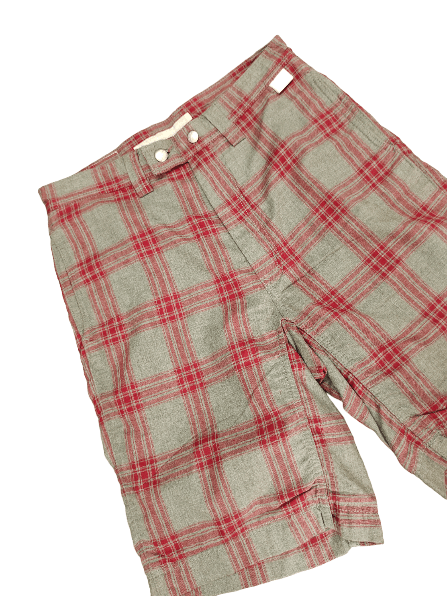 White Mountaineering White Mountaineering Japan Checkered Plaid Short Pants Size US 31 - 6 Thumbnail