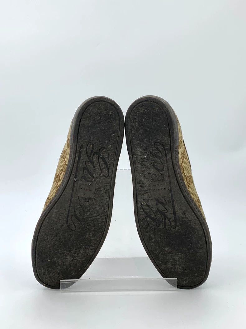 Gucci Gucci Size 35.5 Ebony old flower full print lace-up casual Size US 5 / EU 37 - 5 Thumbnail