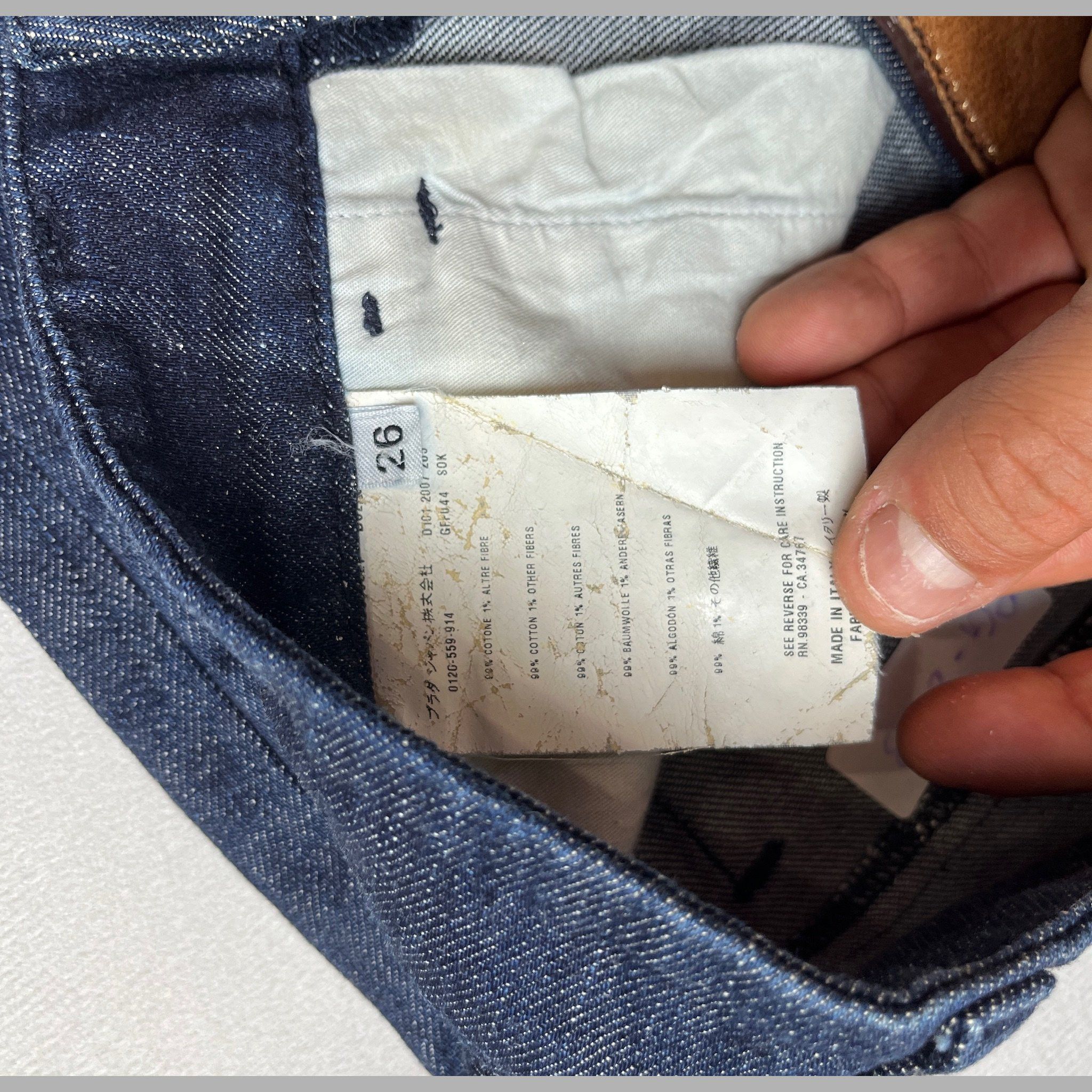 Prada Jeans PRADA Denim – W26 Size 36" / US 14 / IT 50 - 5 Thumbnail