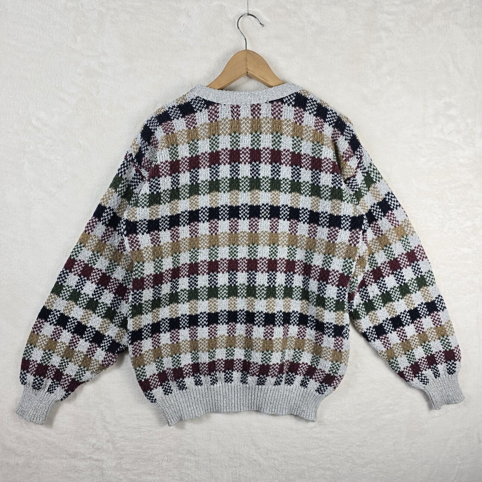 Liberty Vtg 90s Liberty Men's Heavyweight Knit Sweatshirt Sz Medium Size US M / EU 48-50 / 2 - 9 Thumbnail