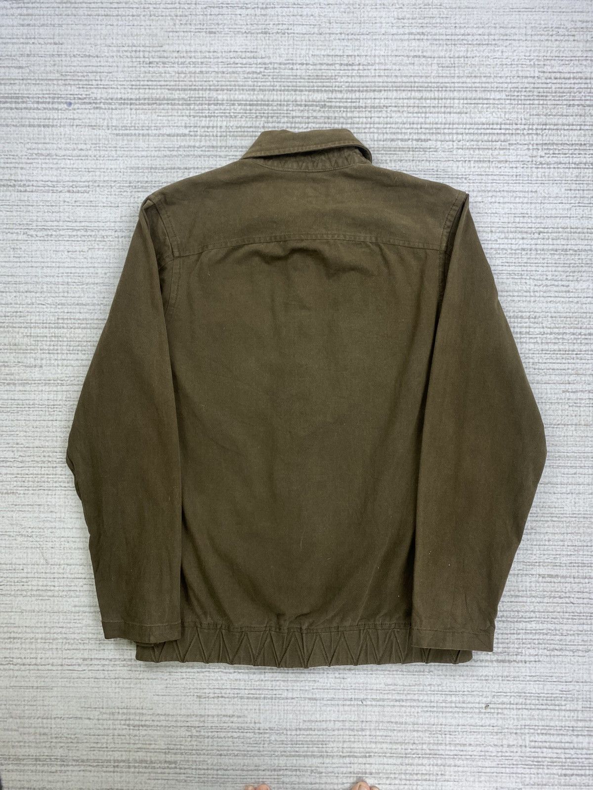 Designer × Katharine Hamnett London × Vintage Vtg Katharine Hamnett Blouson Double Pocket Button Jacket Size US M / EU 48-50 / 2 - 2 Thumbnail