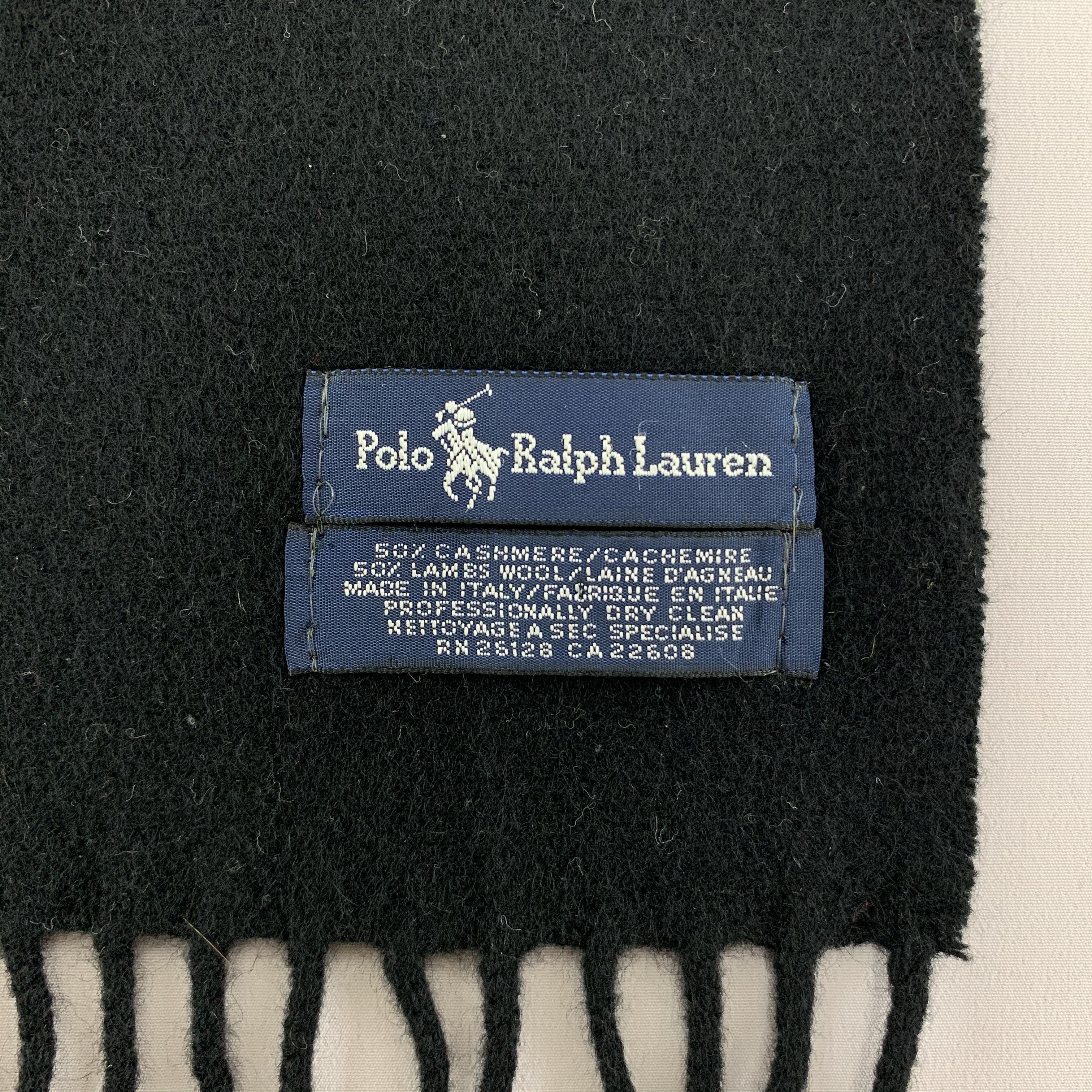 Polo Ralph Lauren Polo Ralph Lauren Scarf Wool Muffler Neck Wrap BL4098 Size ONE SIZE - 3 Thumbnail
