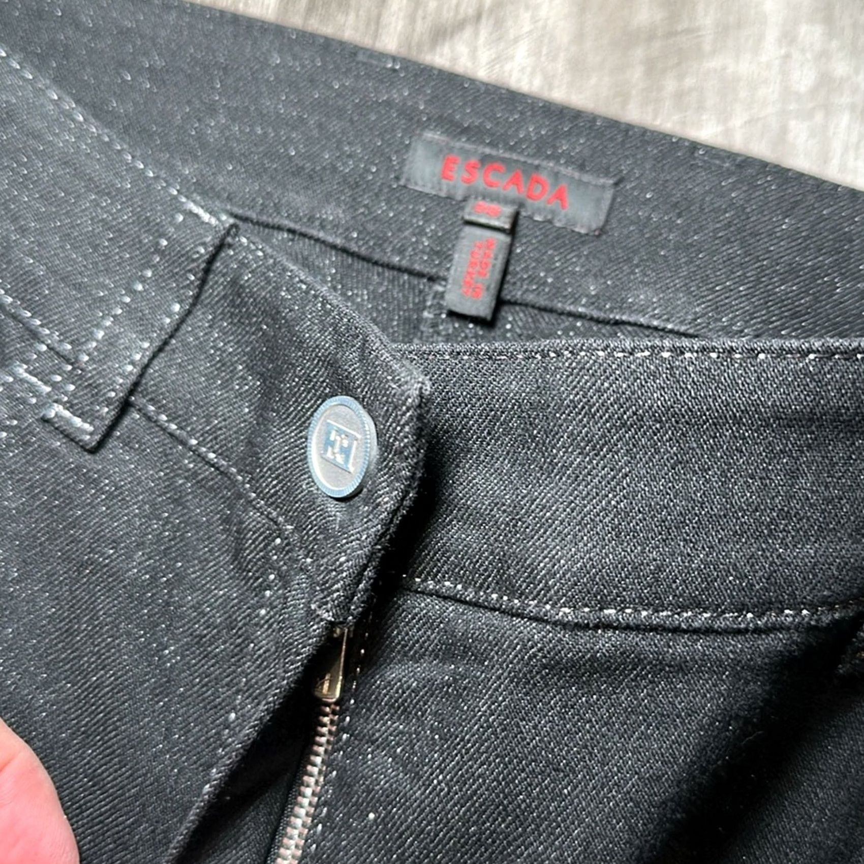 Escada Escada Sequined Embellished Sparkling Jeans 38 Size 30" / US 8 / IT 44 - 6 Thumbnail