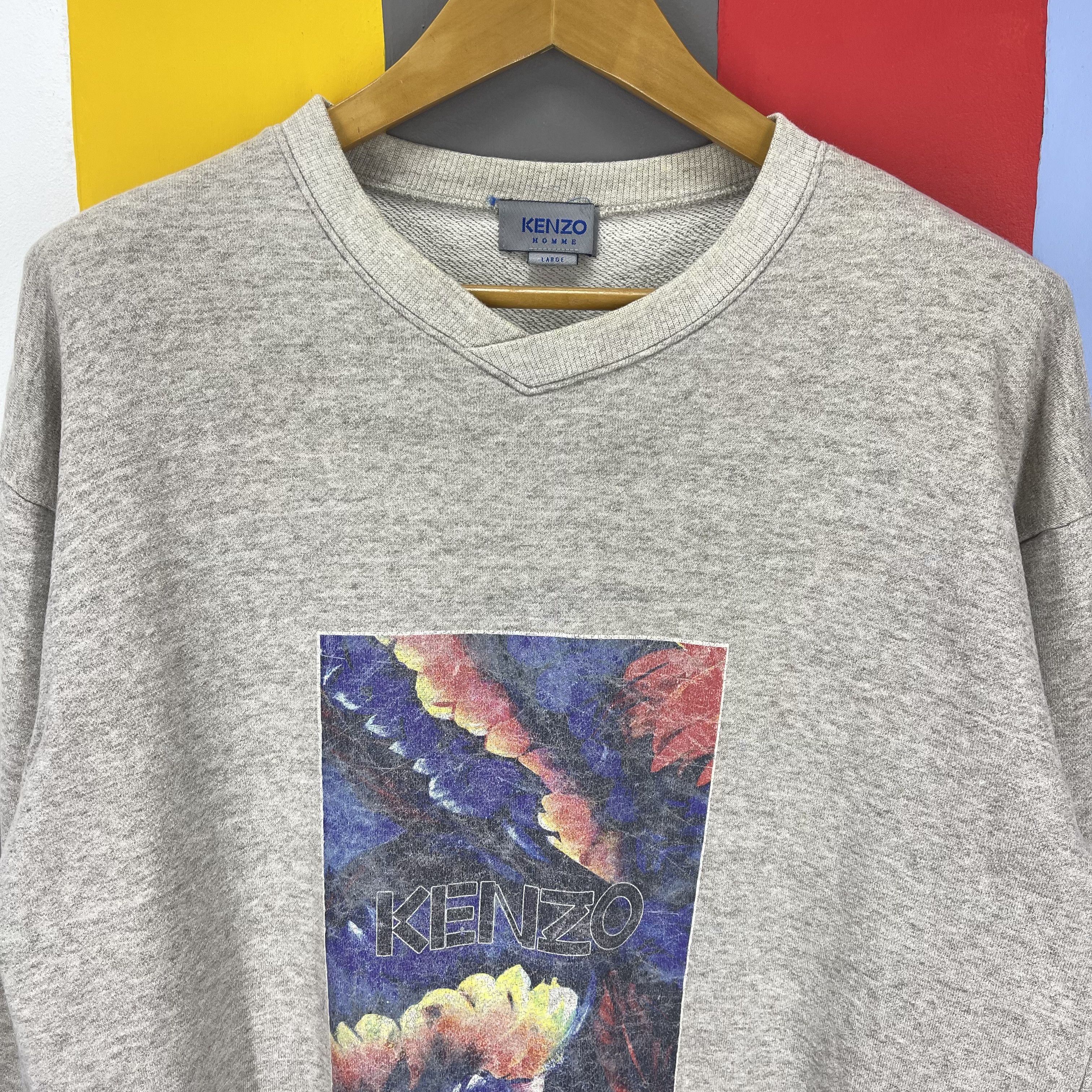 Kenzo KENZO HOMME Made In Japan Sweatshirt #1987/13 Size US L / EU 52-54 / 3 - 2 Thumbnail