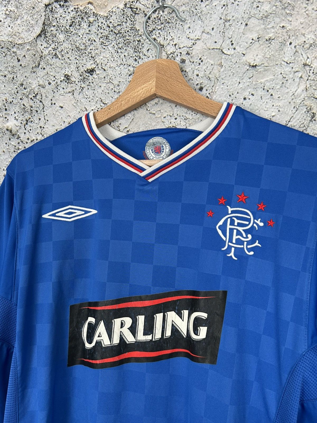 Umbro Vintage Umbro Glasgow Rangers Soccer Jersey Football Archive Size US L / EU 52-54 / 3 - 3 Thumbnail