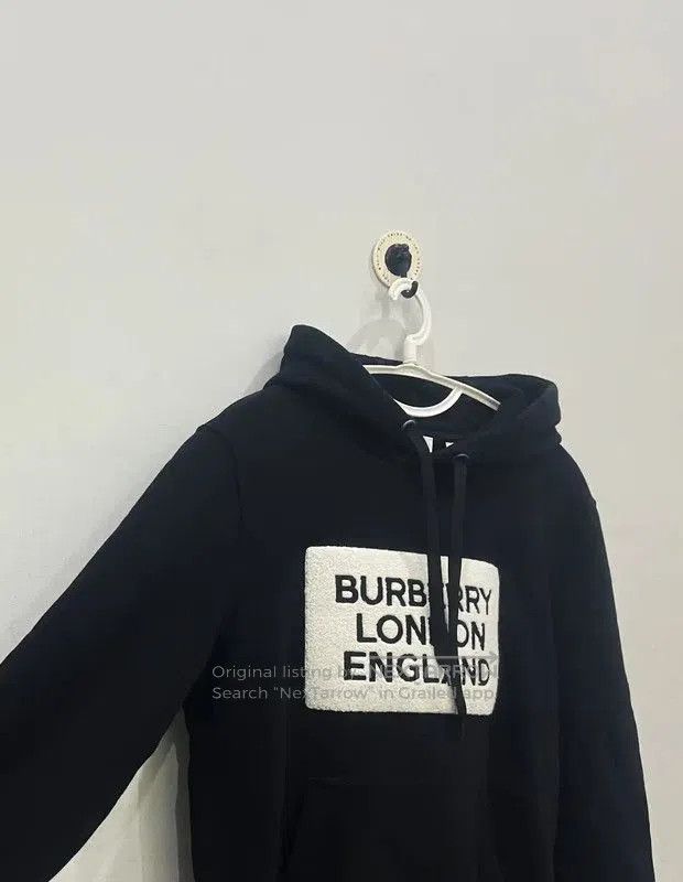 Burberry Burberry Black Cotton Women's Hoodie. Size XXS / US 00 / IT 34 - 3 Thumbnail