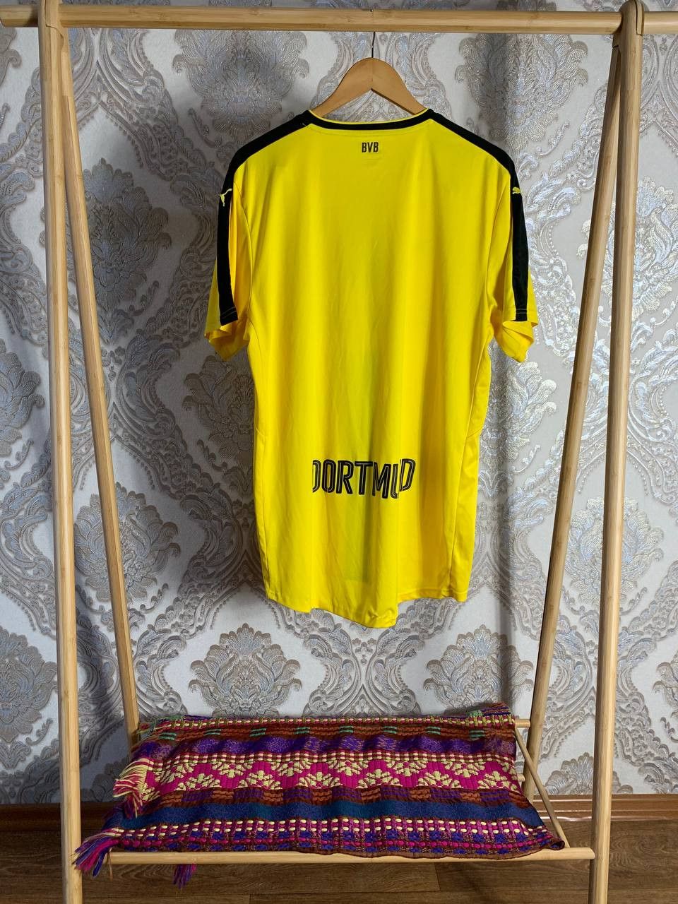 Puma Vintage Puma FC Borussia Dortmund Germany Soccer Jersey Size US XL / EU 56 / 4 - 7 Thumbnail