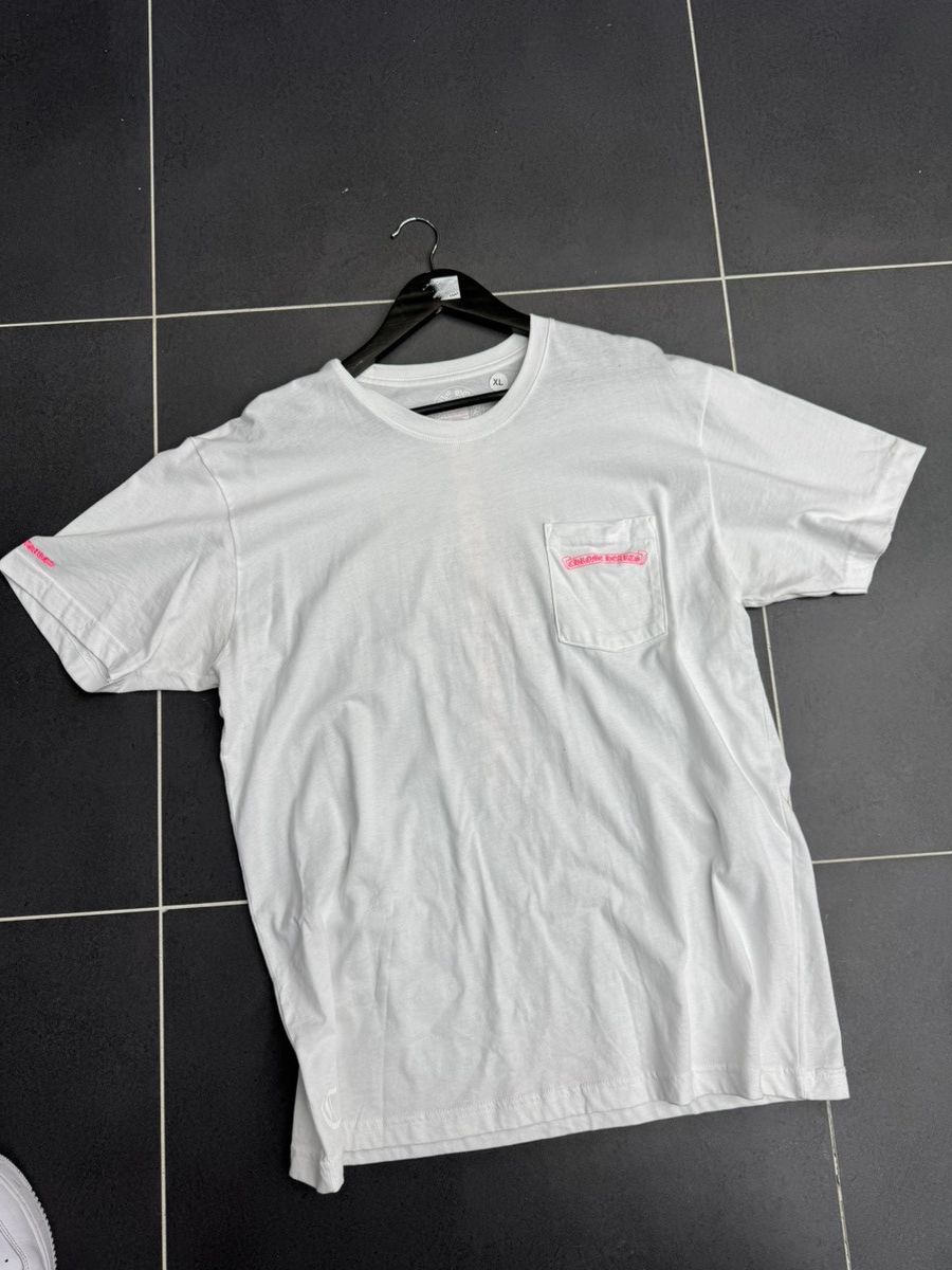 Chrome Hearts Chrome hearts made in holly wood tee Size US XL / EU 56 / 4 - 2 Thumbnail