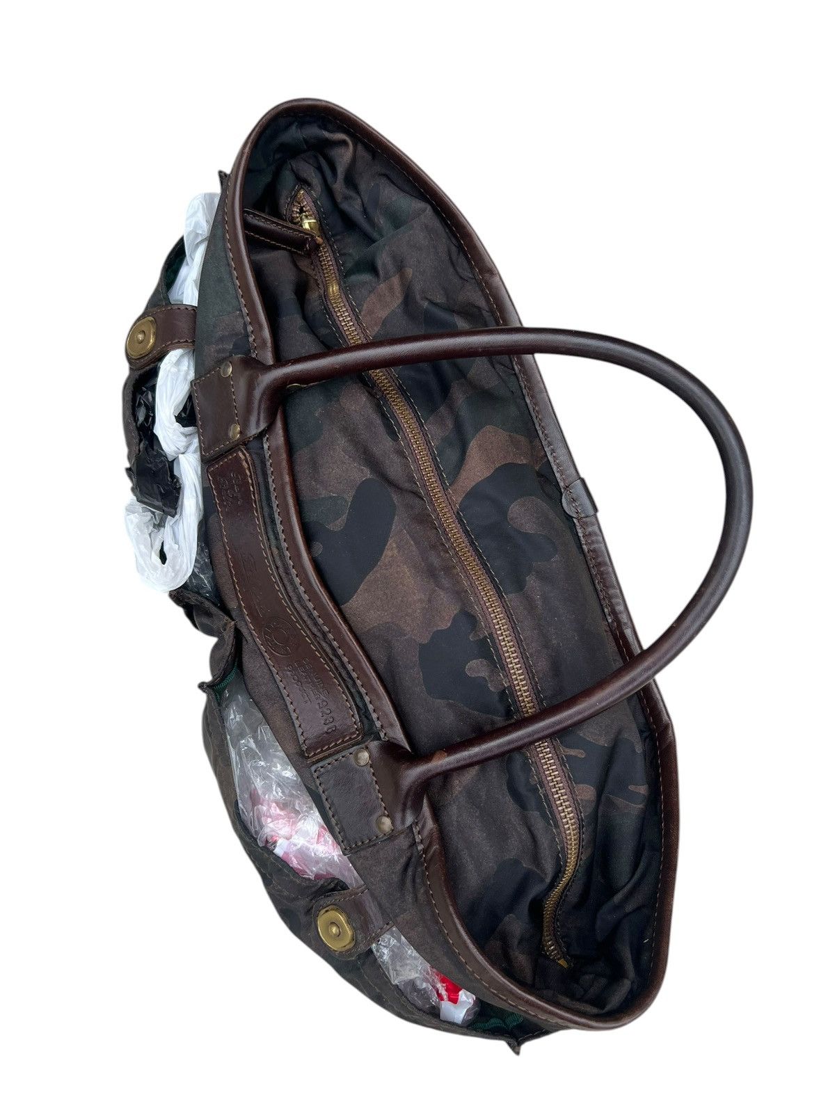 Felisi Felisi Italy Military Cargo Camouflage Tote Bag Size ONE SIZE - 13 Thumbnail