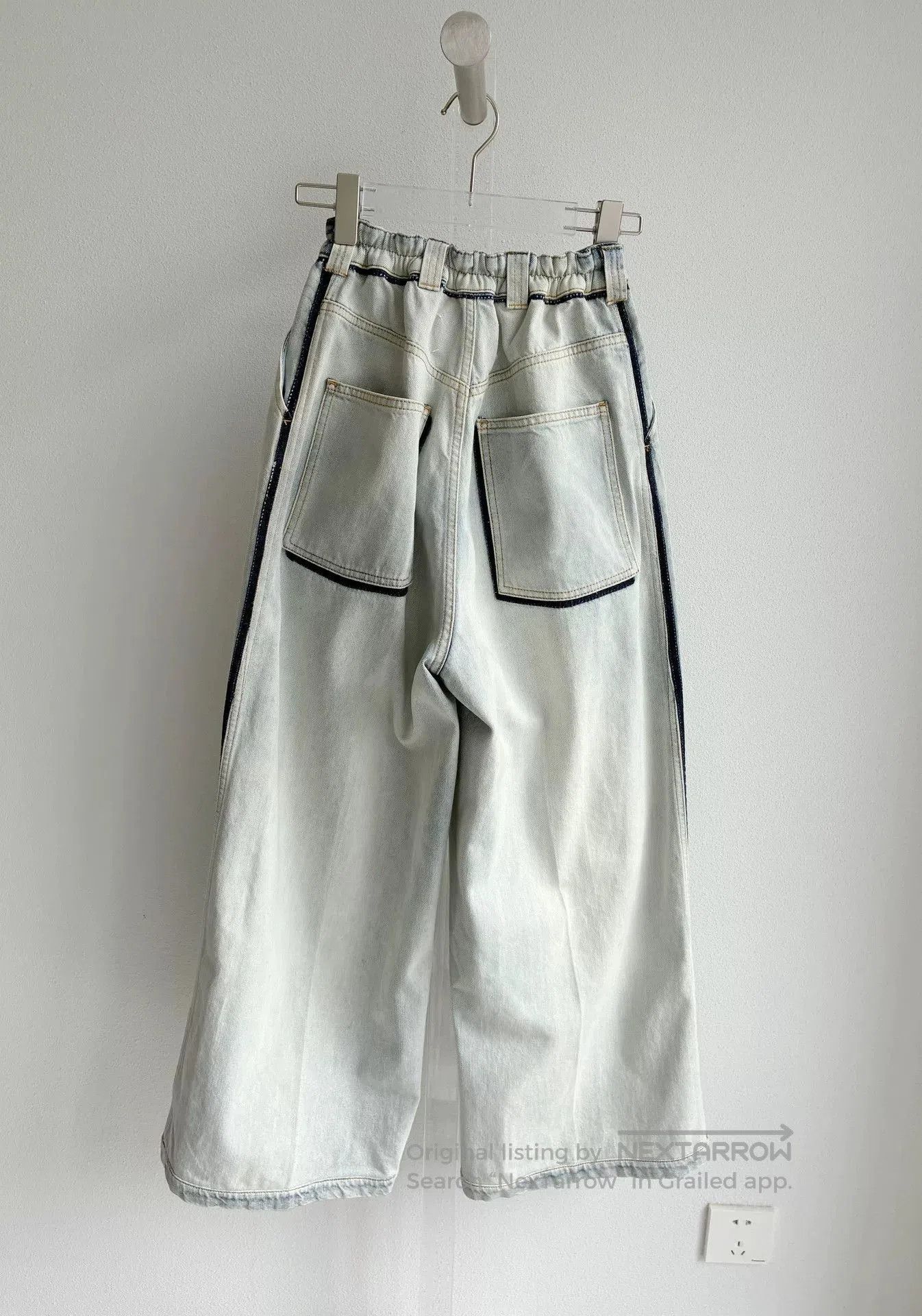 Maison Margiela Maison Margiela Light Blue Jeans. Size 37" - 3 Thumbnail