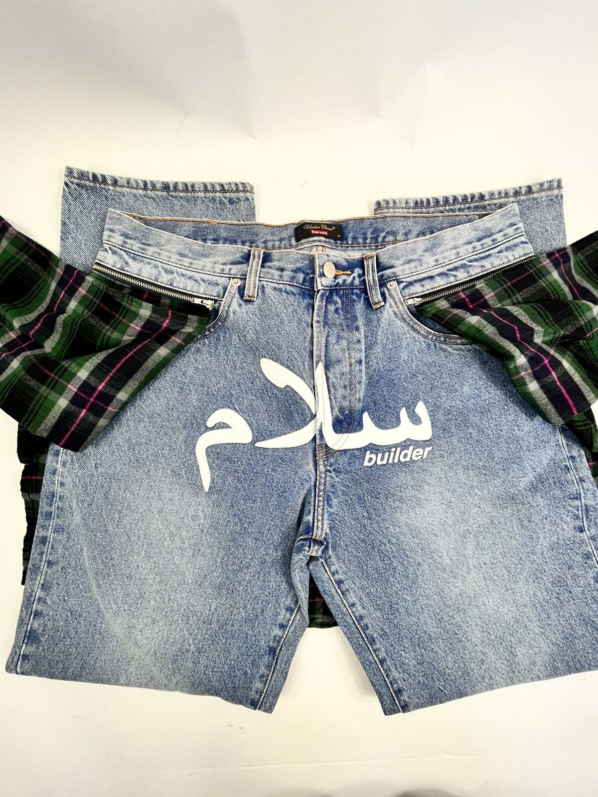 Supreme × Undercover JEANS WITH LAYERED SHIRT Size US 34 / EU 50 - 5 Thumbnail