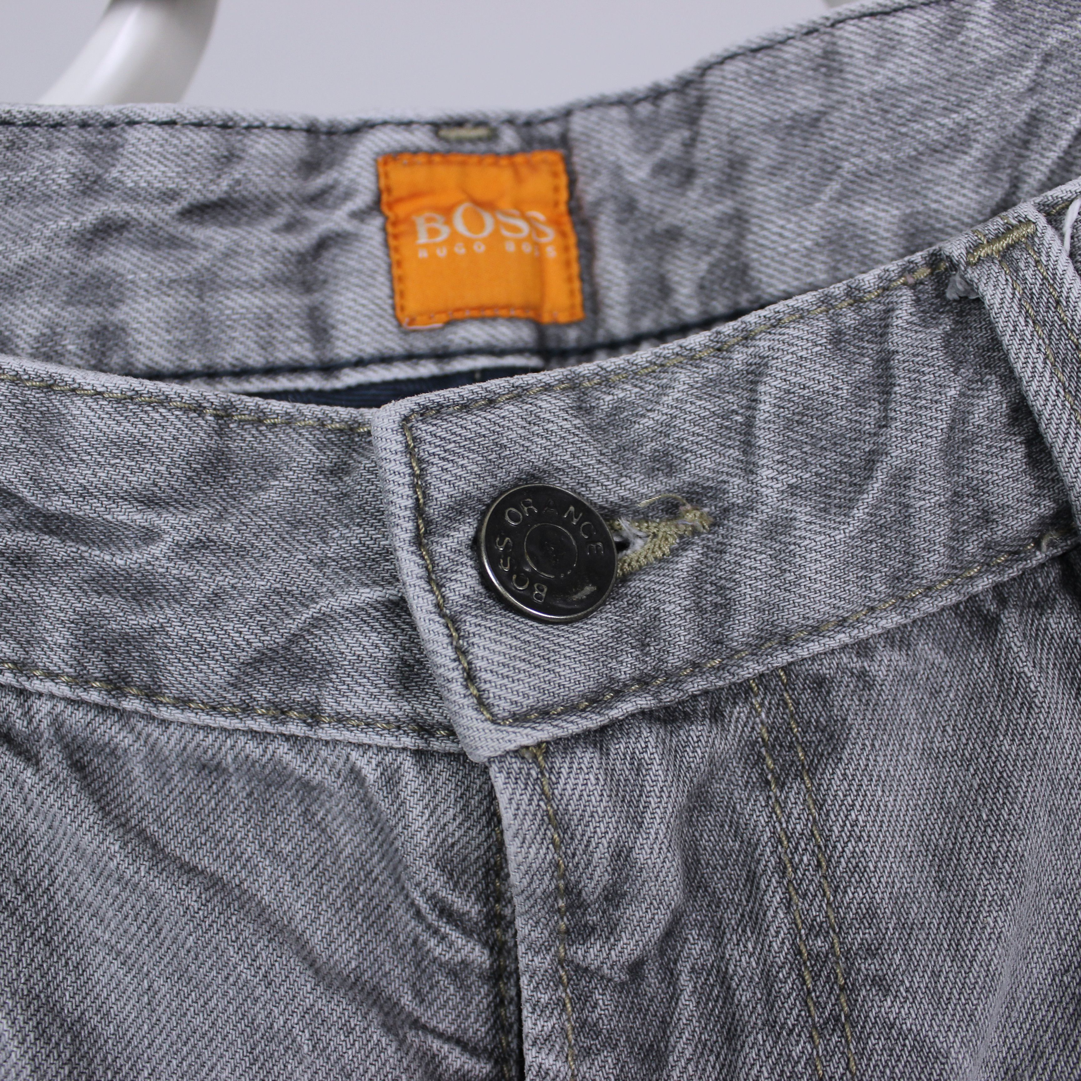 Hugo Boss Hugo Boss denim men jeans rare 32 gray light Size US 32 / EU 48 - 6 Thumbnail