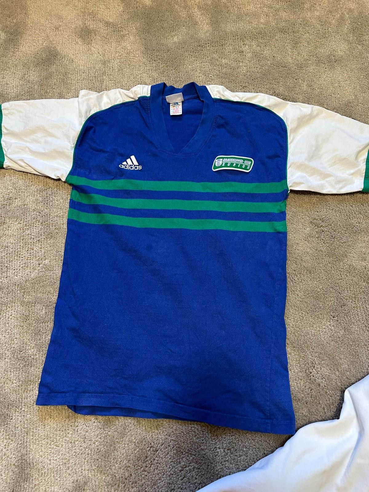 Adidas Vintage Glasshopper Club Zurich Football Polo Shirt Sz XL Size US XL / EU 56 / 4 - 9 Thumbnail