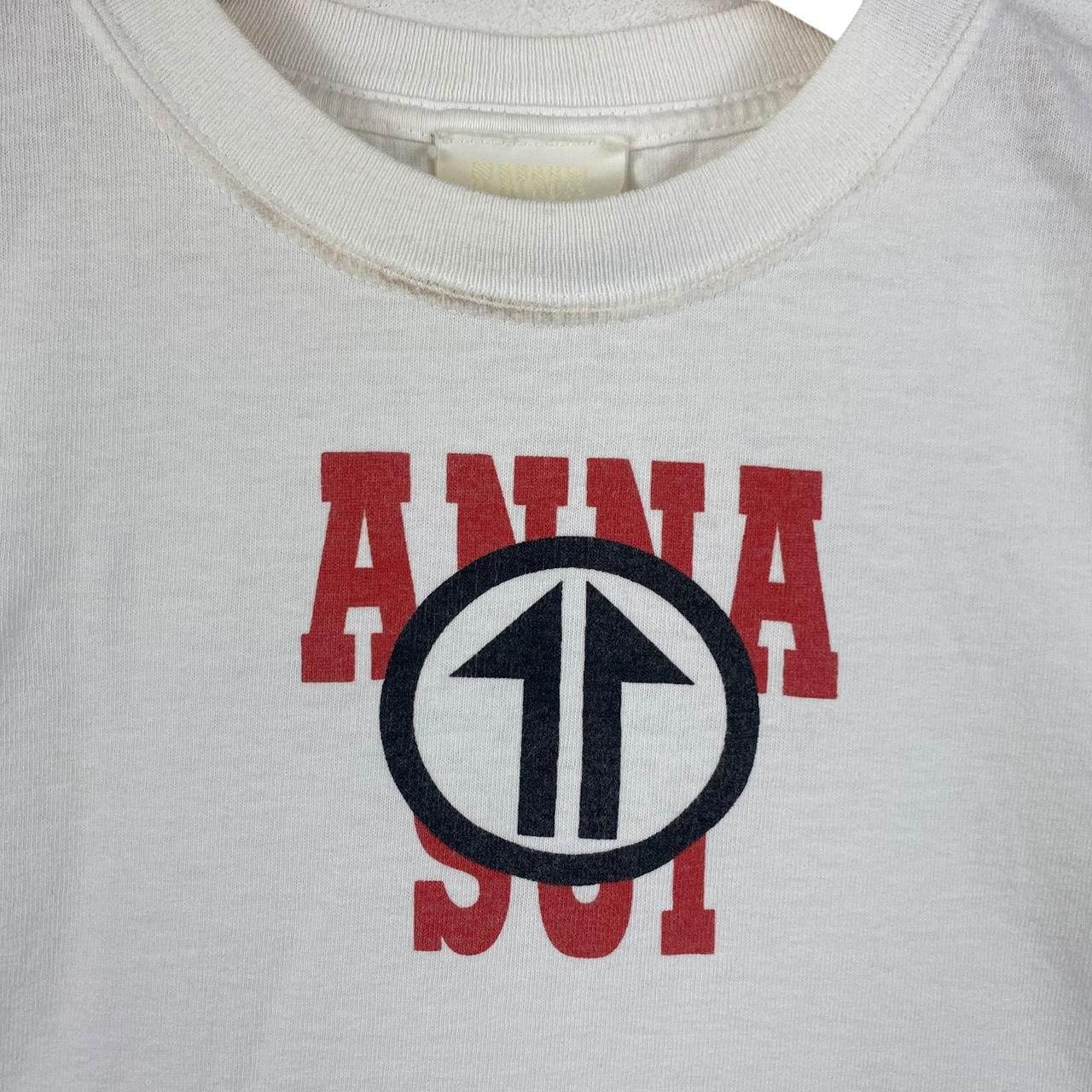 Anna Sui Vintage ANNA SUI LONDON Punk Baggy Cropped Top Tee Shirt Size S / US 4 / IT 40 - 3 Thumbnail