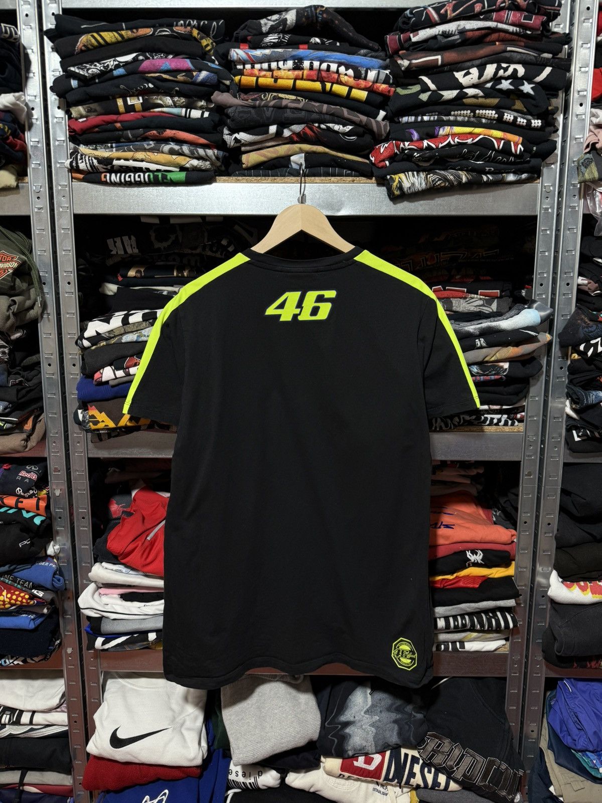 Vintage Vintage Valentino Rossi VR 46 The Doctor Racing T-Shirt Size US XL / EU 56 / 4 - 2 Thumbnail