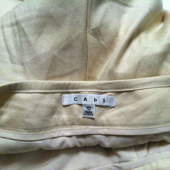 Other CABI WOMEN'S 57%LINEN 40%RAYON DRESS PANTS SIZE: 10/32 Size 32" / US 10 / IT 46 - 5 Thumbnail