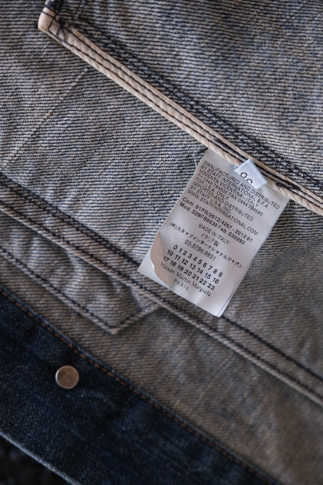 Maison Margiela Maison Martin Margiela 12SS Sleeveless Denim Vest Size XS / US 0-2 / IT 36-38 - 10 Thumbnail