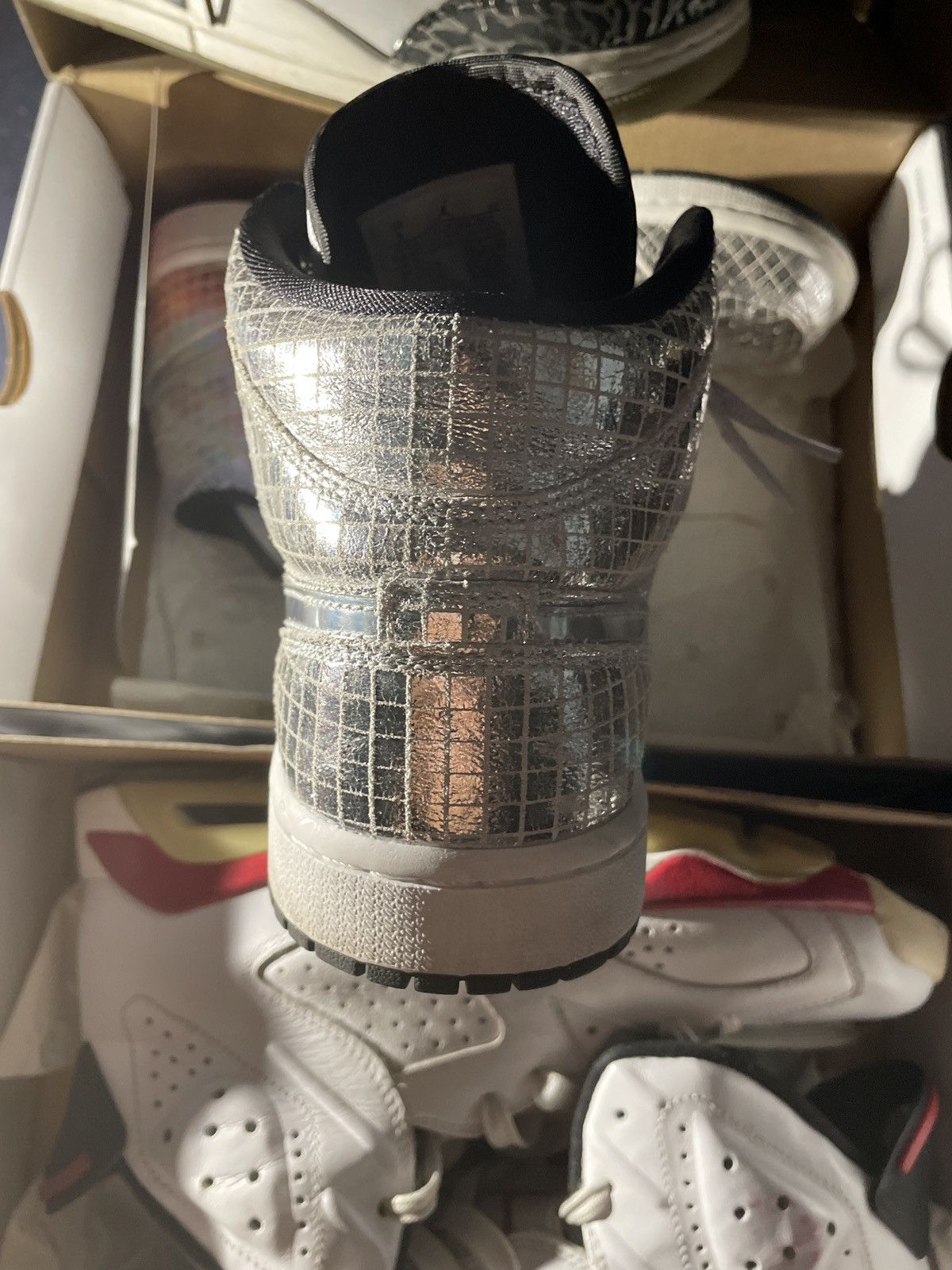 Nike air jordan 1 disco balls Size US 9 / IT 39 - 4 Thumbnail