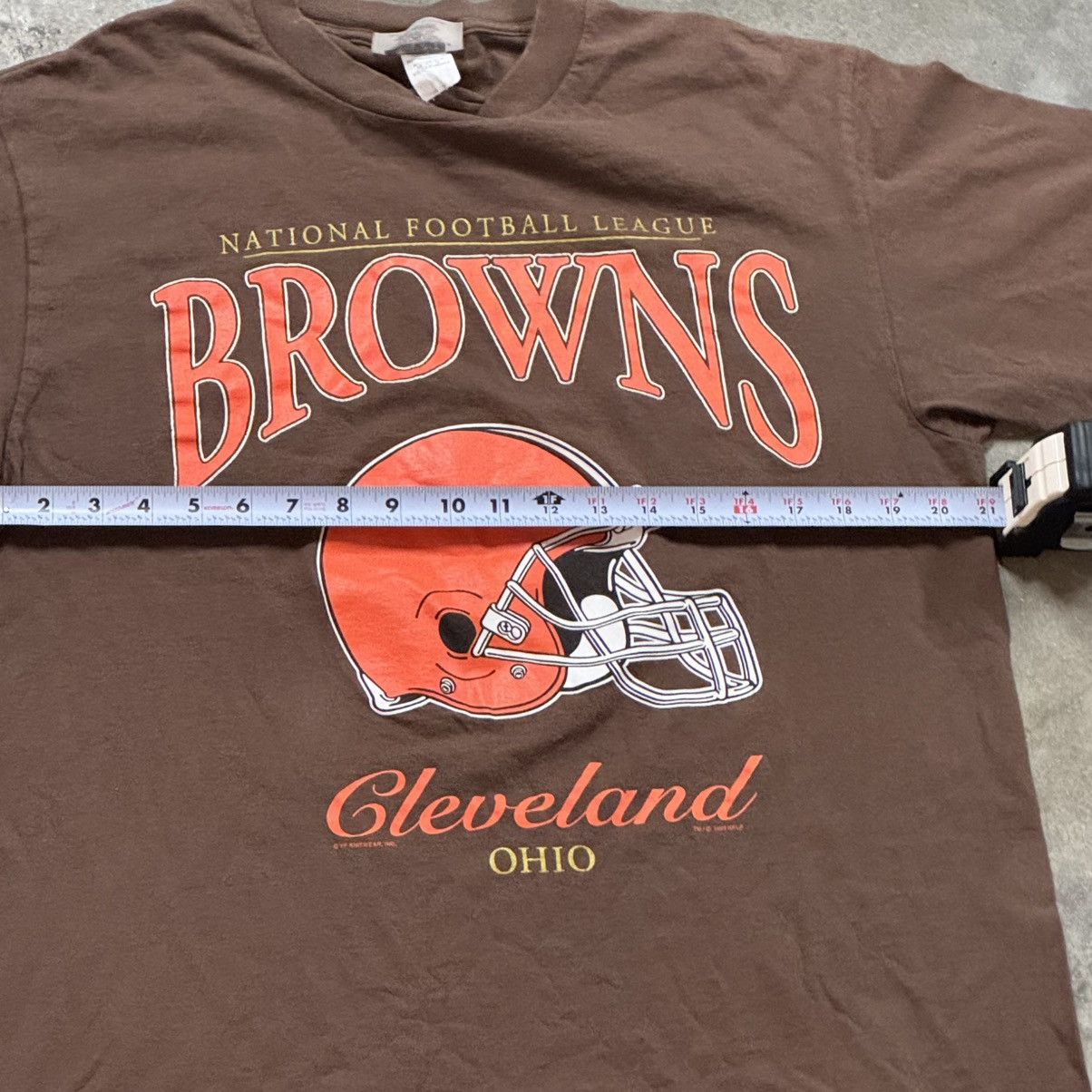 NFL Vintage CSA Browns Tshirt Size US L / EU 52-54 / 3 - 3 Thumbnail